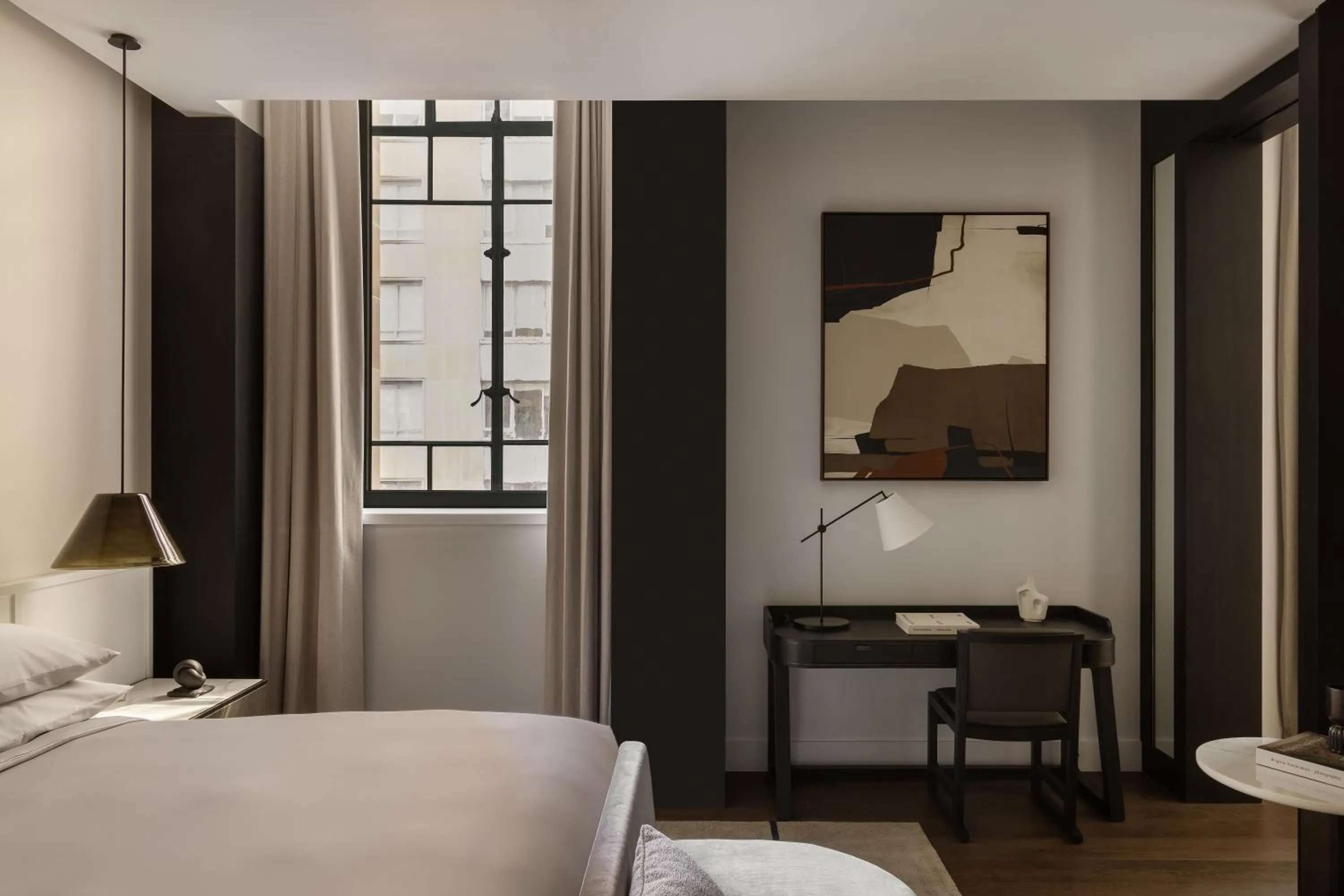 Bedroom, Bed in Capella Sydney