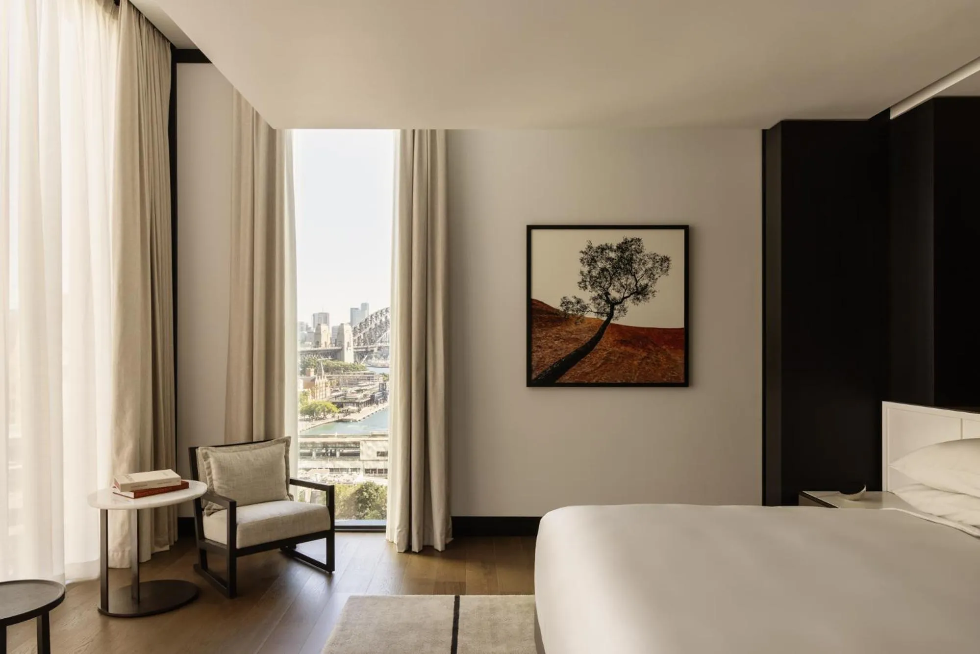 Bedroom, Bed in Capella Sydney