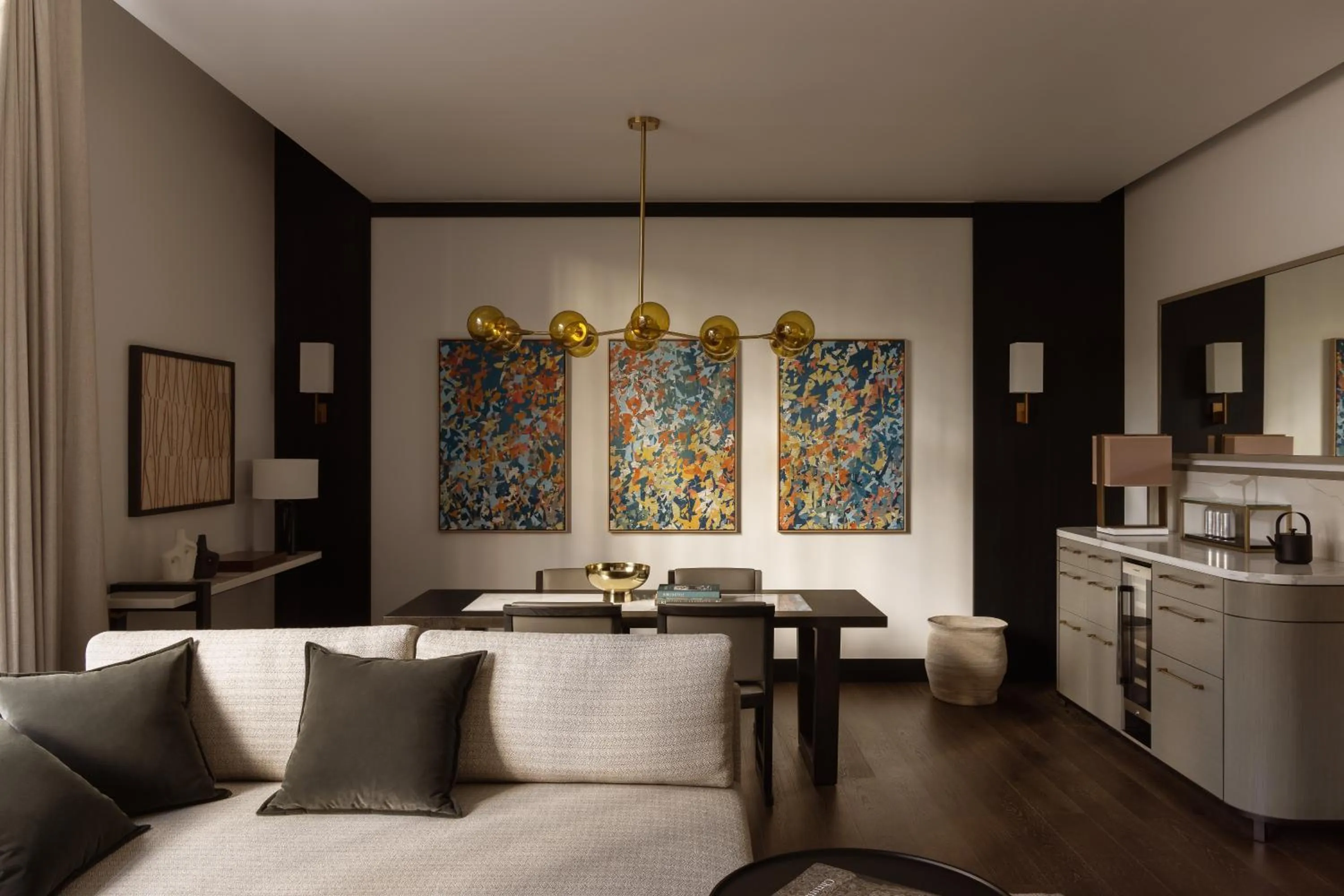 Living room in Capella Sydney