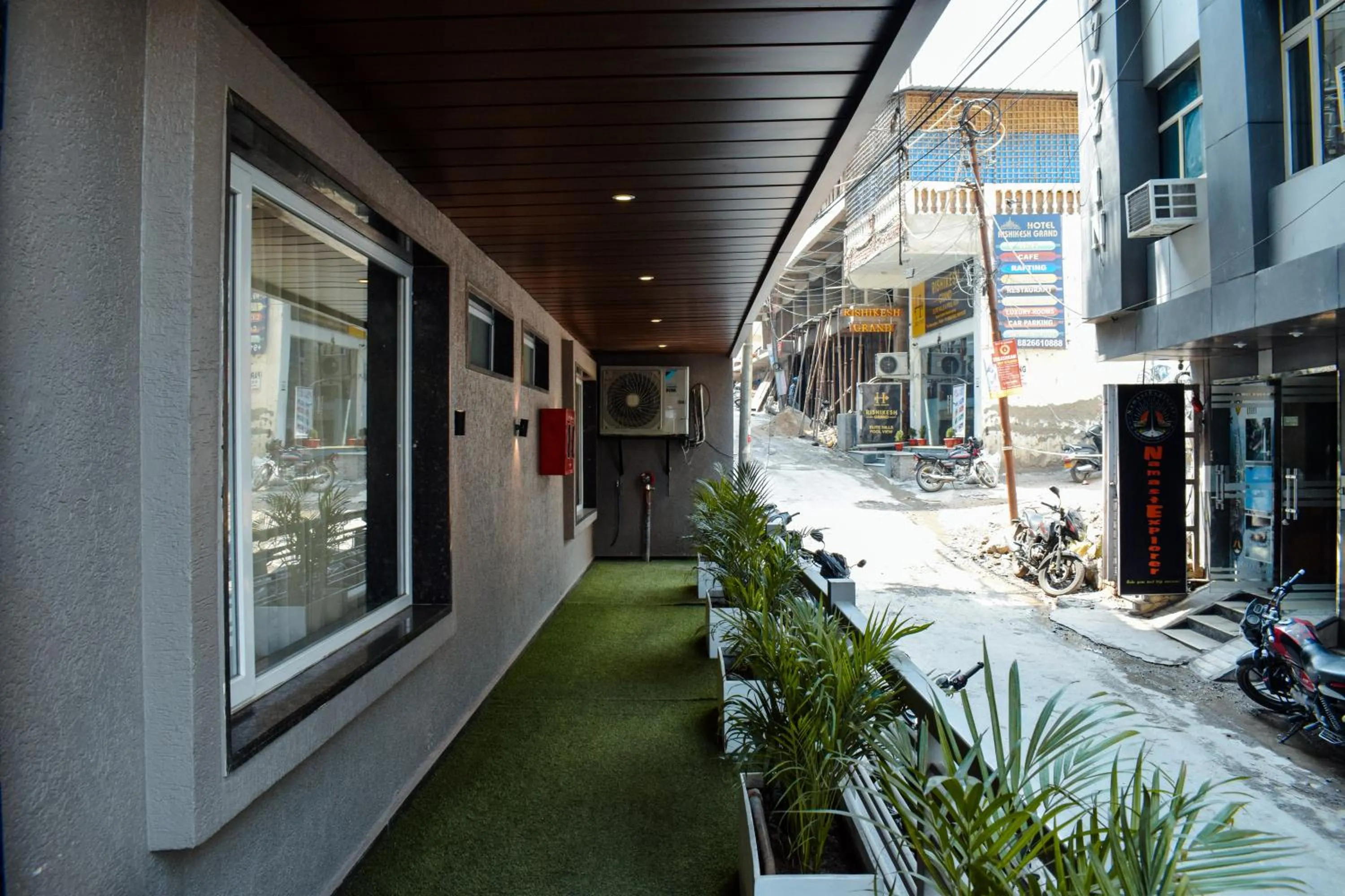 Street view in Pride Hotel And Resort Rishikesh