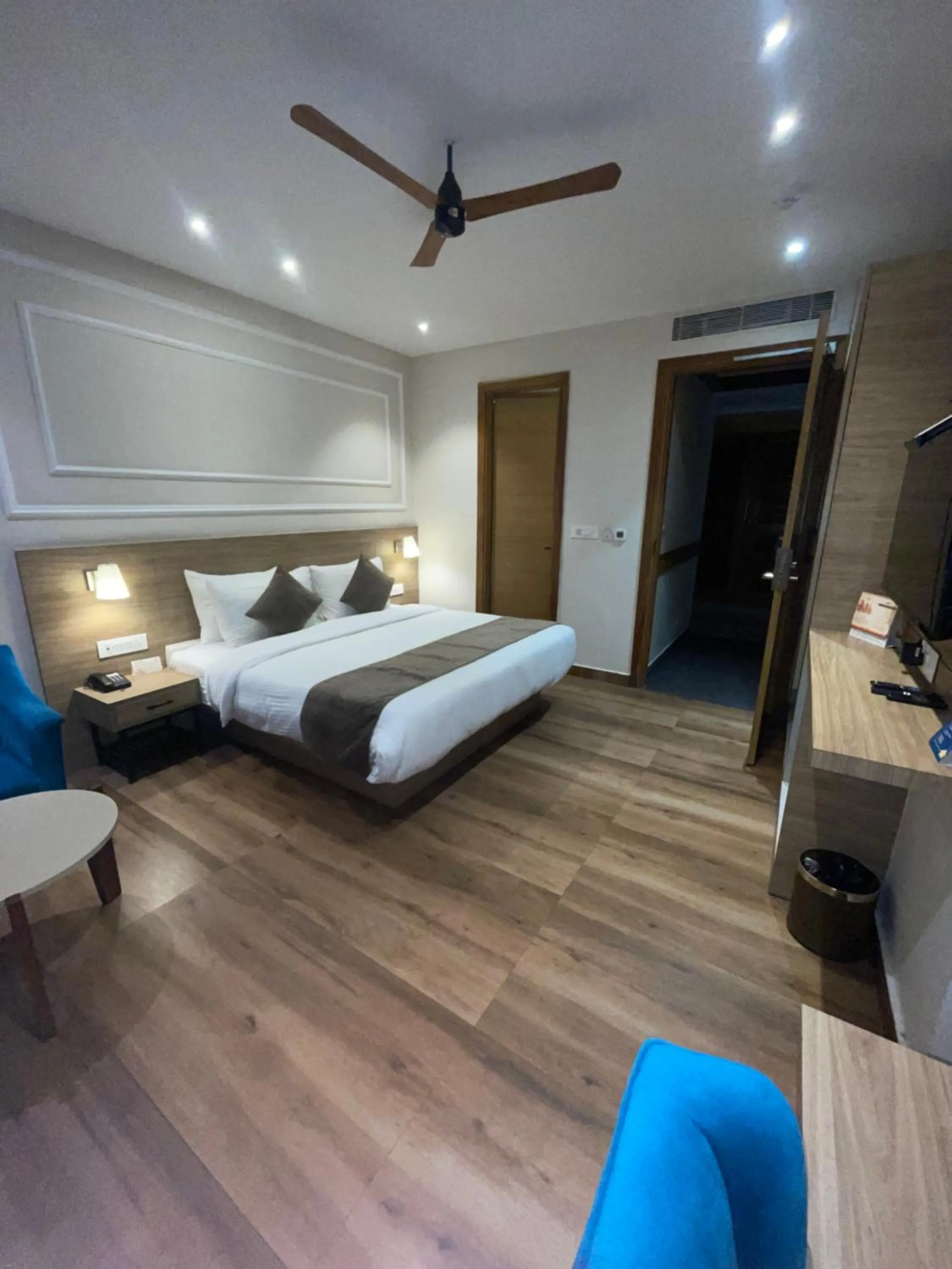 Bed in Pride Hotel And Resort Rishikesh