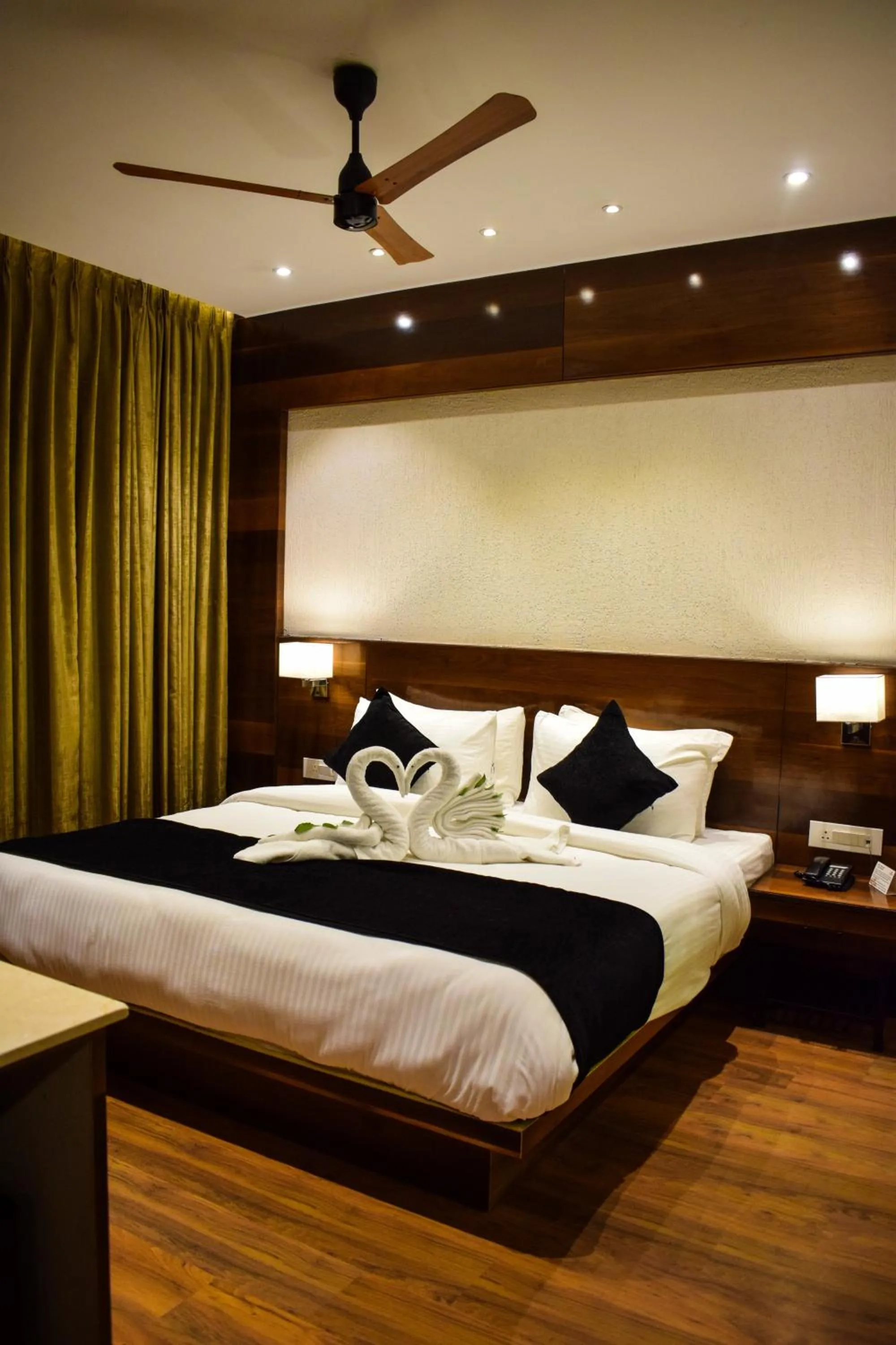 Photo of the whole room, Bed in Pride Hotel And Resort Rishikesh