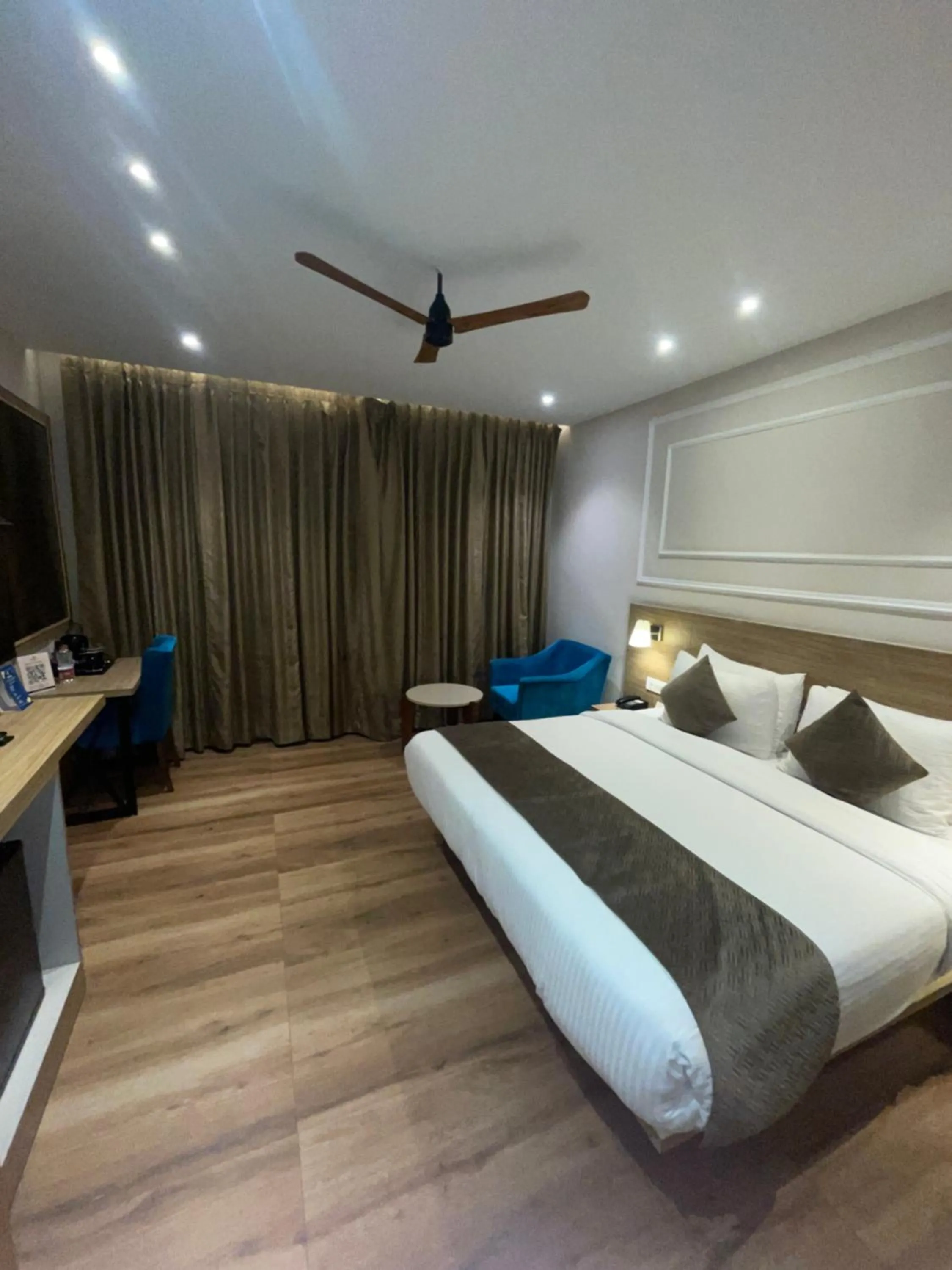 Bed in Pride Hotel And Resort Rishikesh