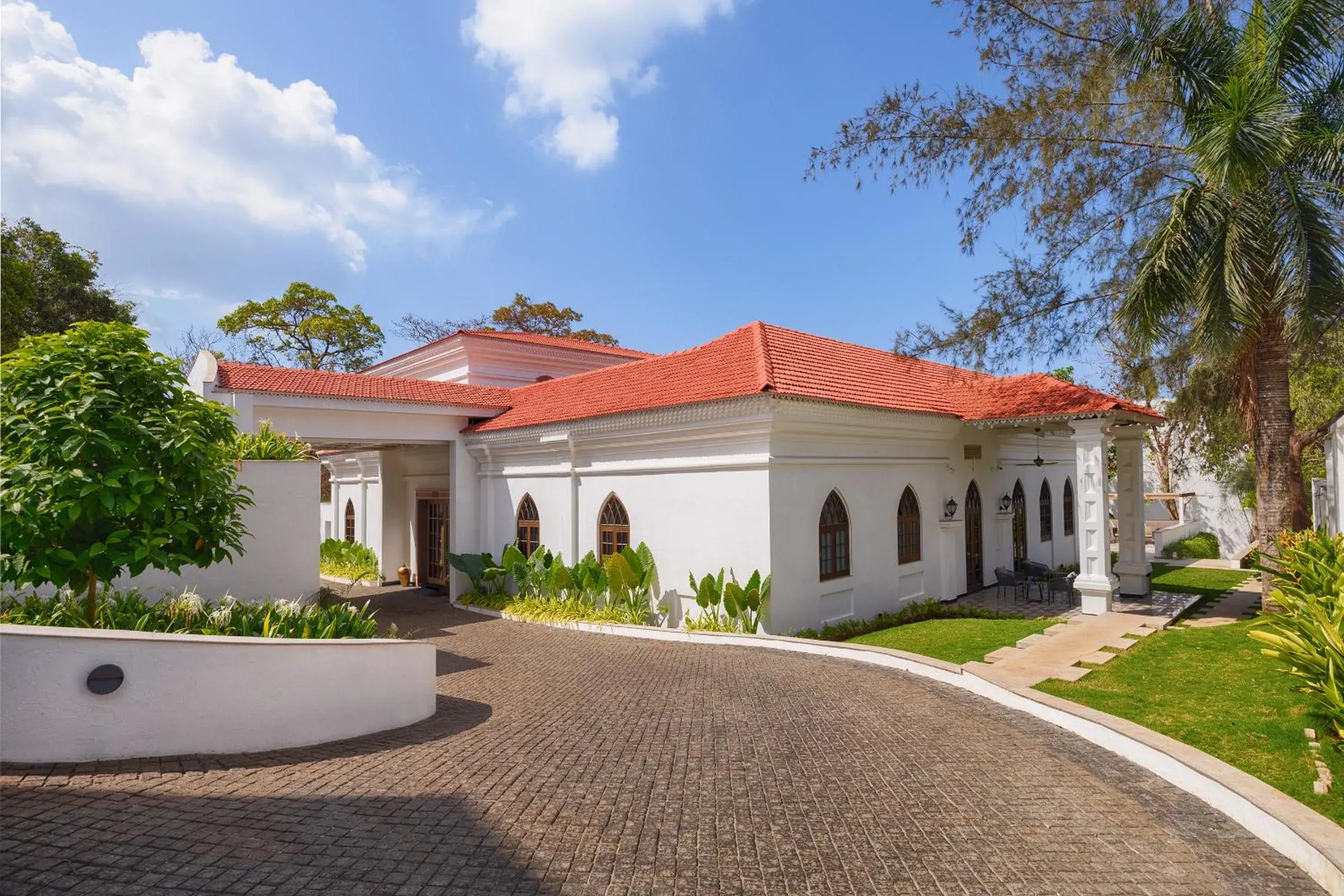 Facade/entrance in The Yellow House, Goa - IHCL SeleQtions Facade/entrance in The Yellow House, Goa - IHCL SeleQtions