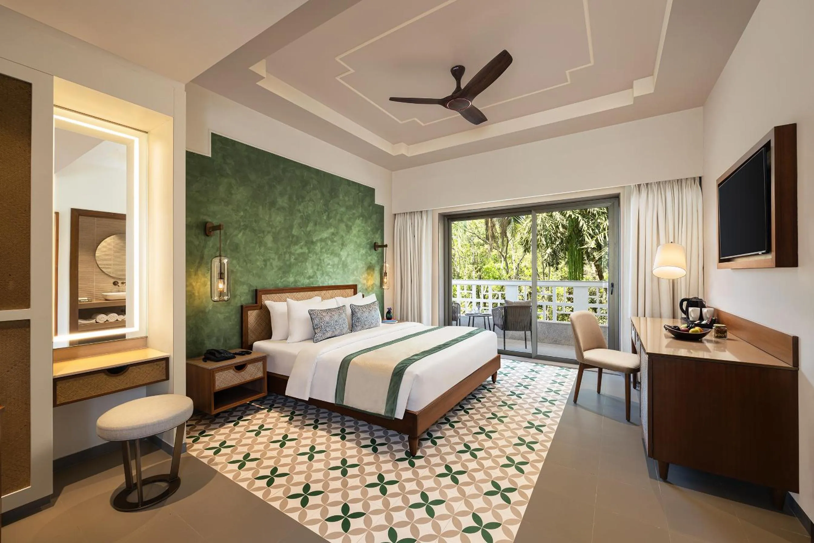 Bed in The Yellow House, Goa - IHCL SeleQtions