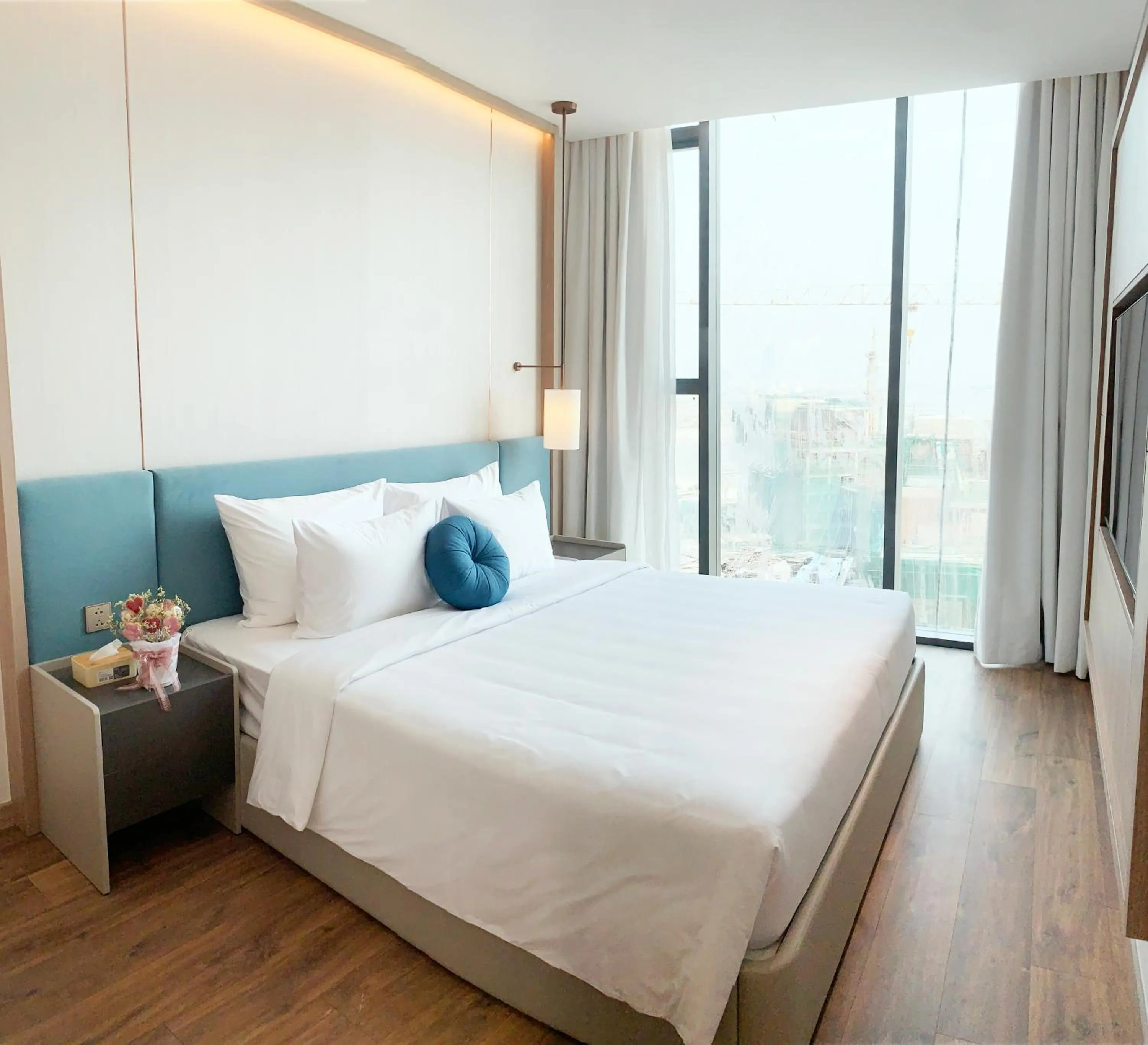 Bedroom, Bed in HB Serviced Apartment - Alacarte Hạ Long