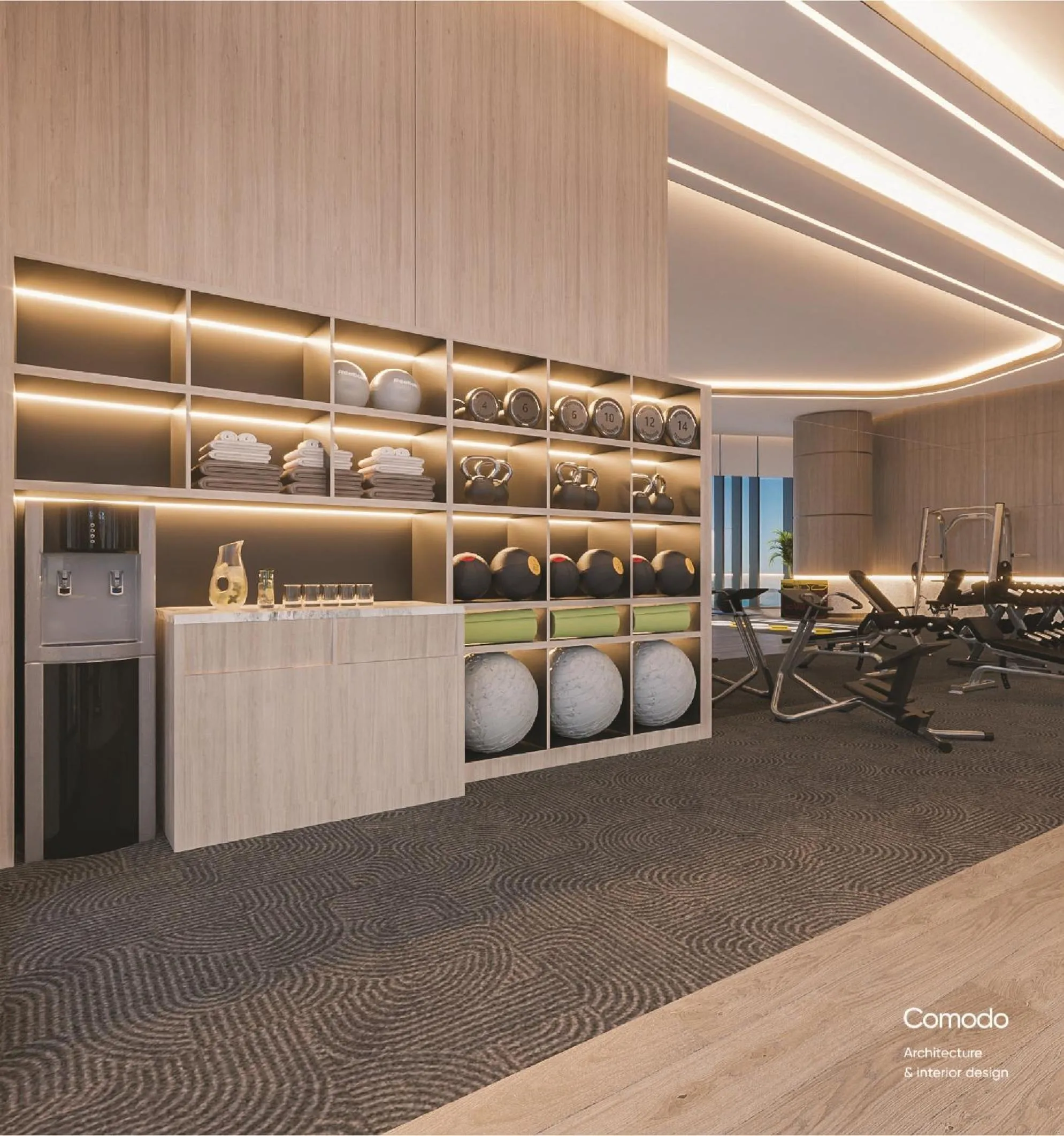 Fitness centre/facilities in HB Serviced Apartment - Alacarte Hạ Long