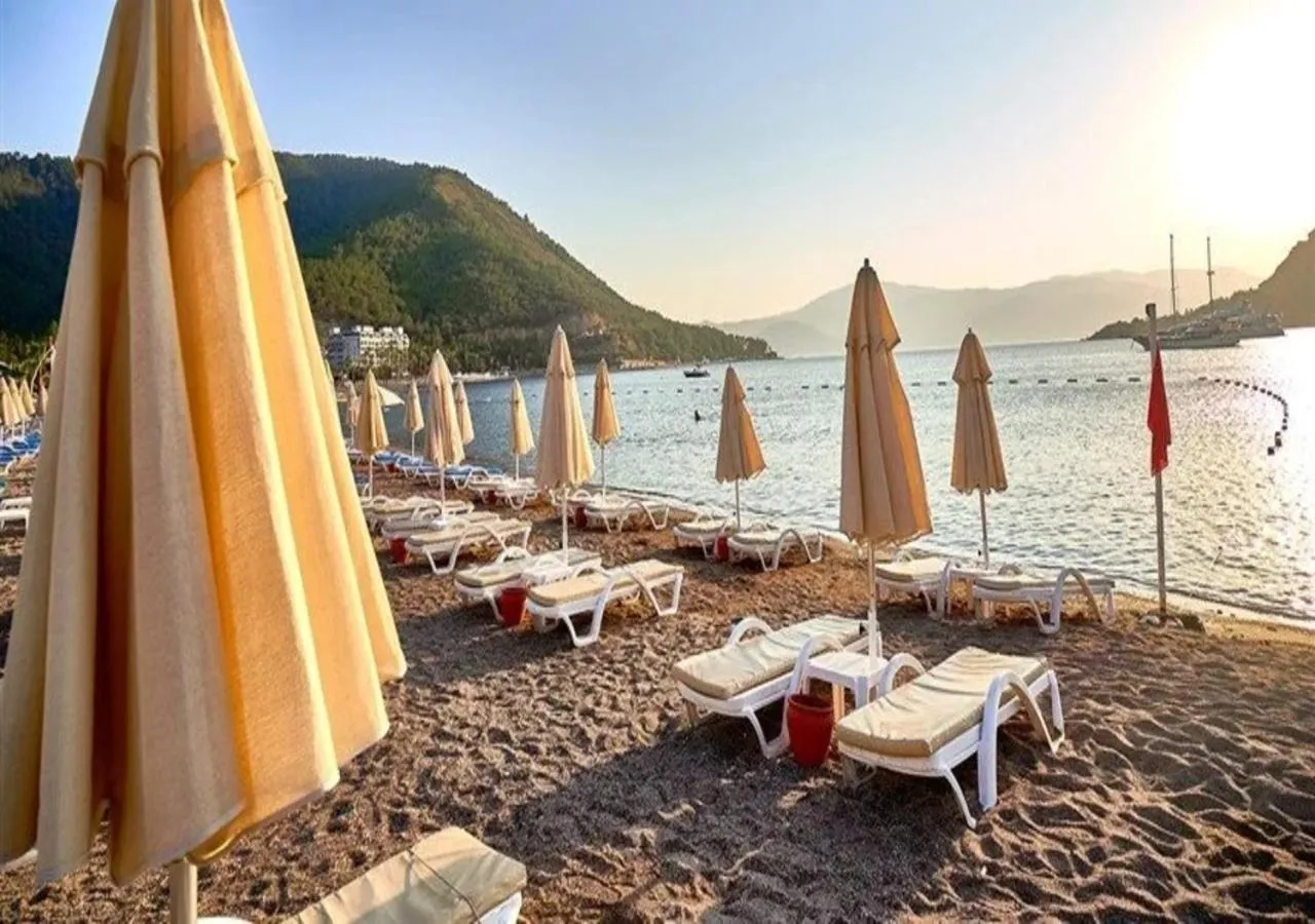 Beach in Arbatt Marmaris Hotel