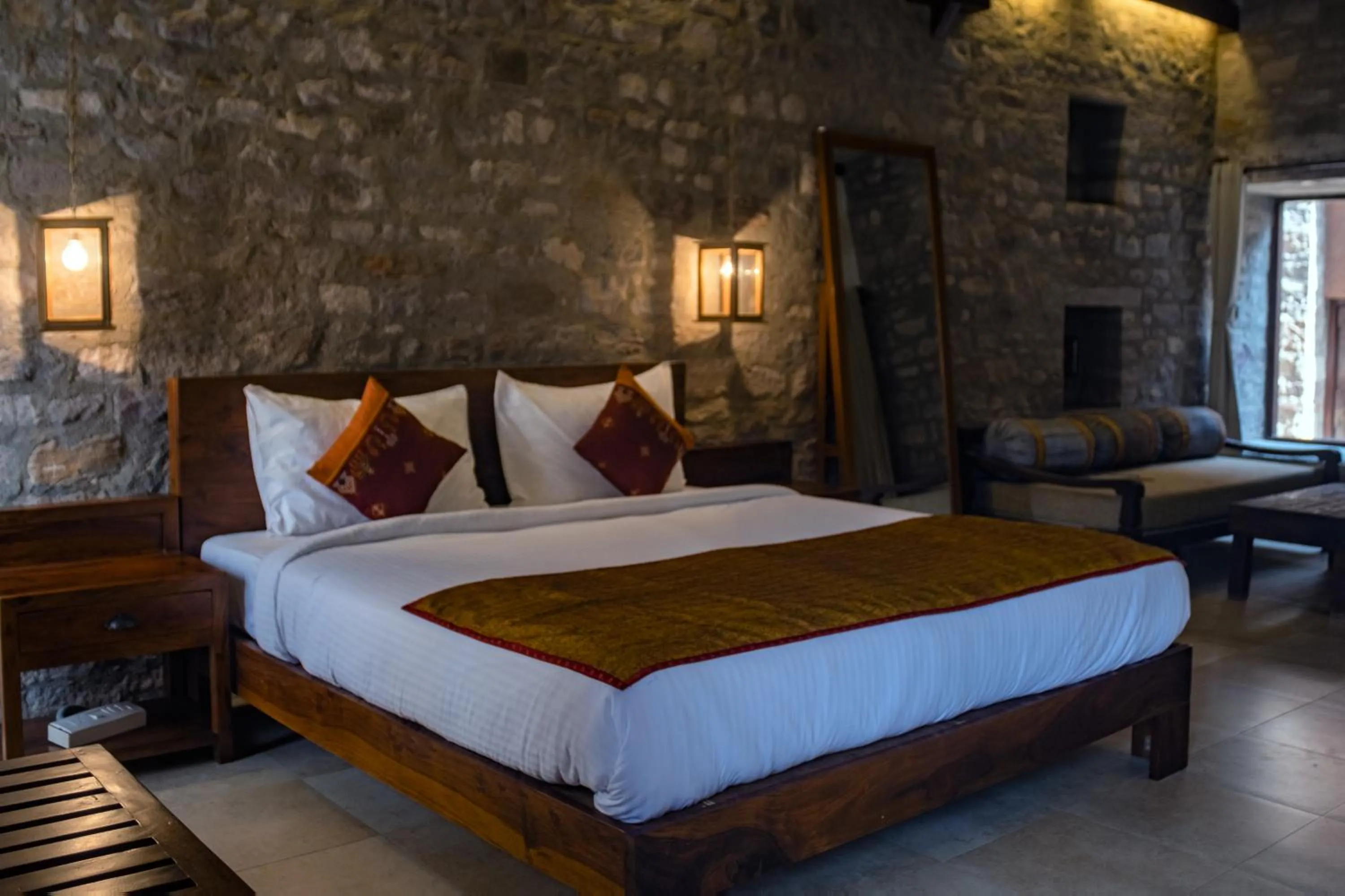 Bedroom, Bed in Wada1
