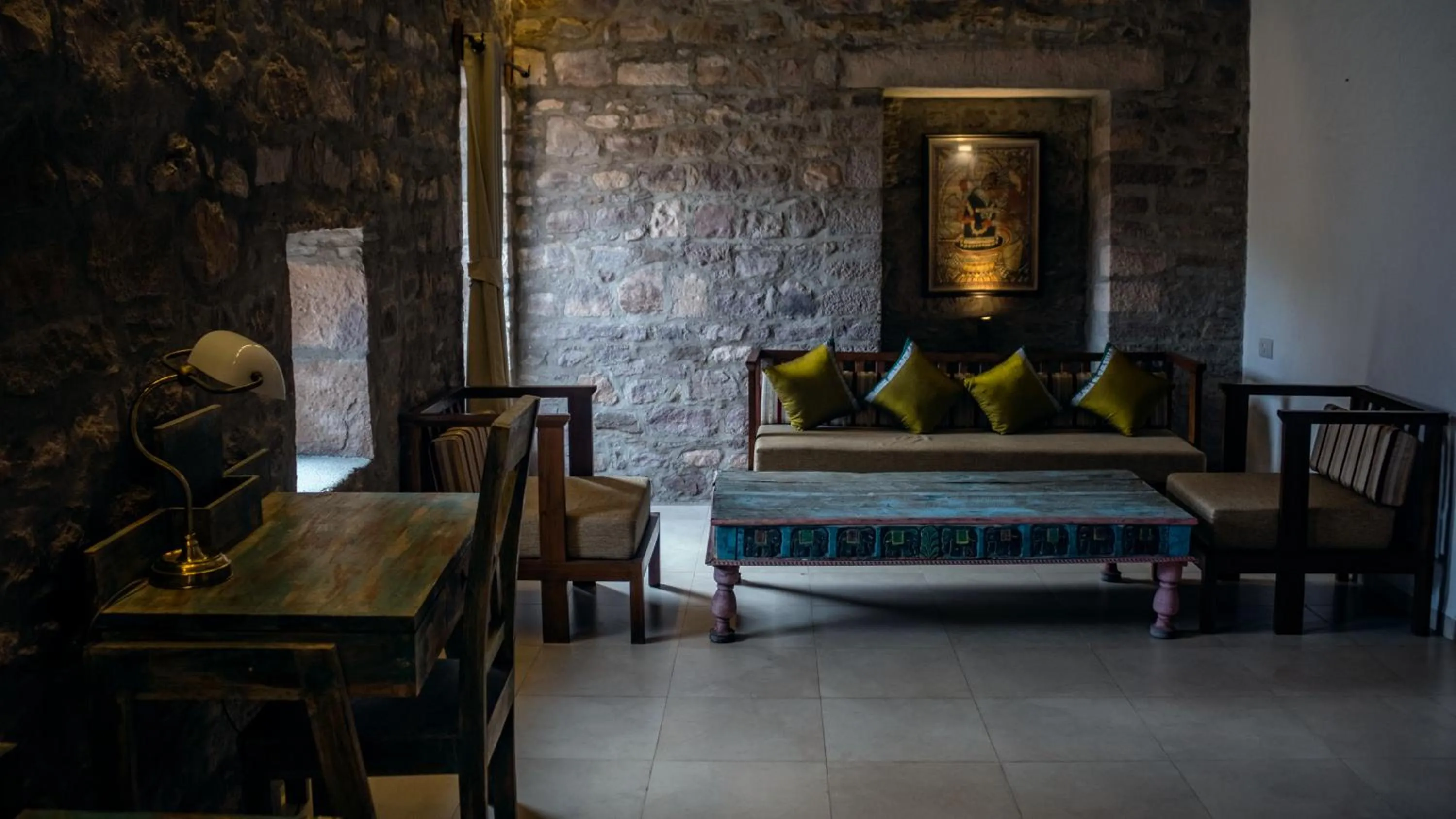 Living room, Bed in Wada1
