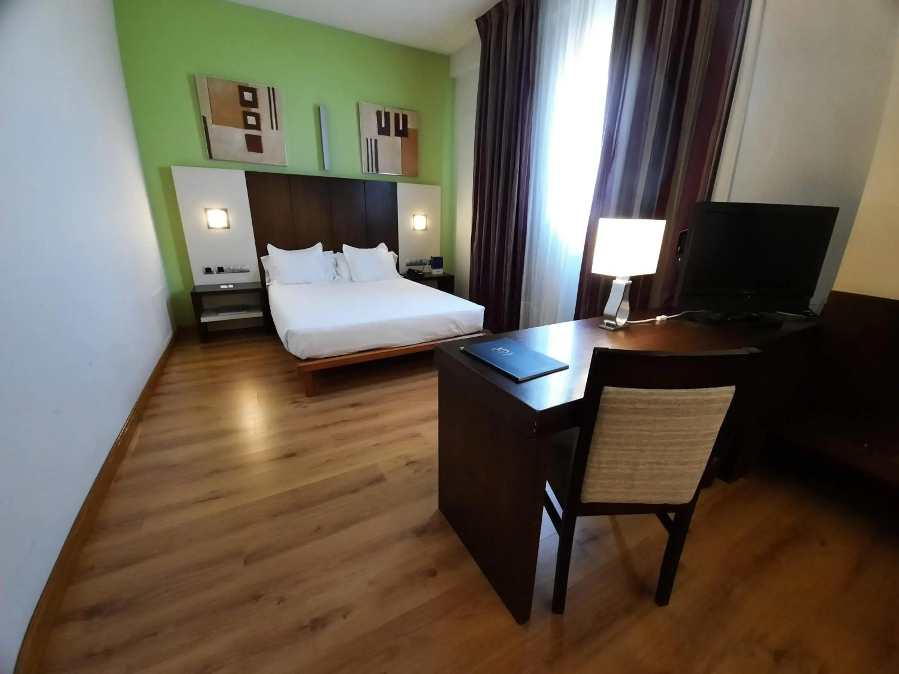 Photo of the whole room, Bed in Hotel La Boroña Photo of the whole room, Bed in Hotel La Boroña