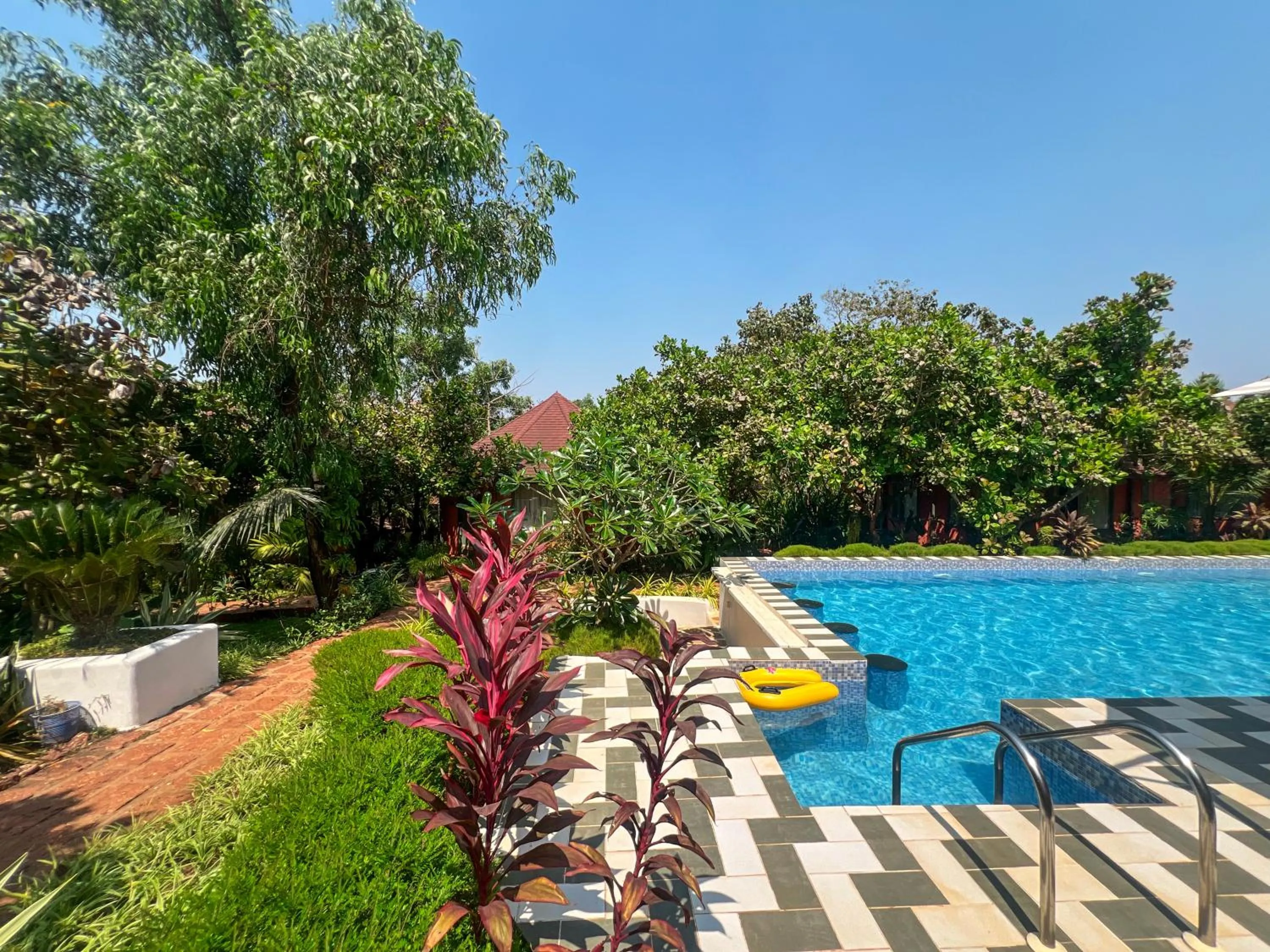 Swimming pool in Habitus Resort