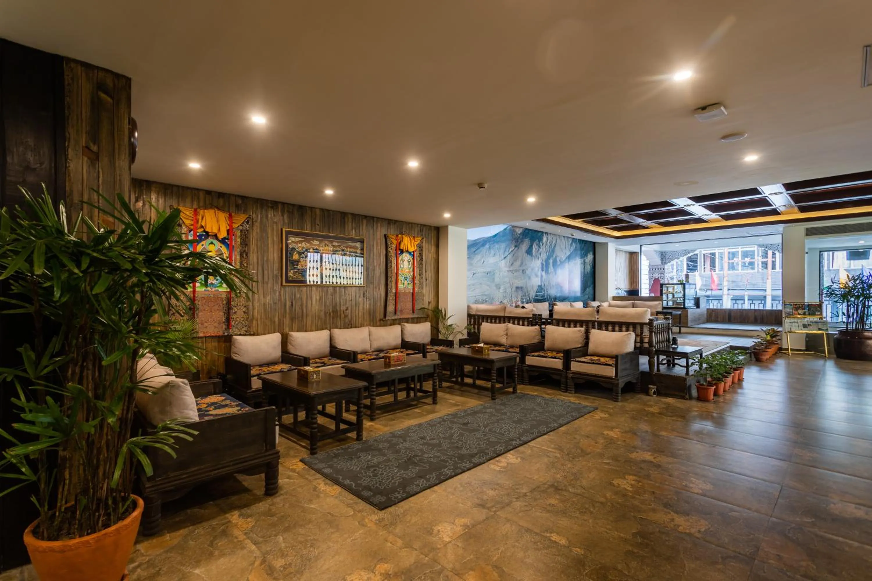 Lobby or reception in Hotel Lo Mustang