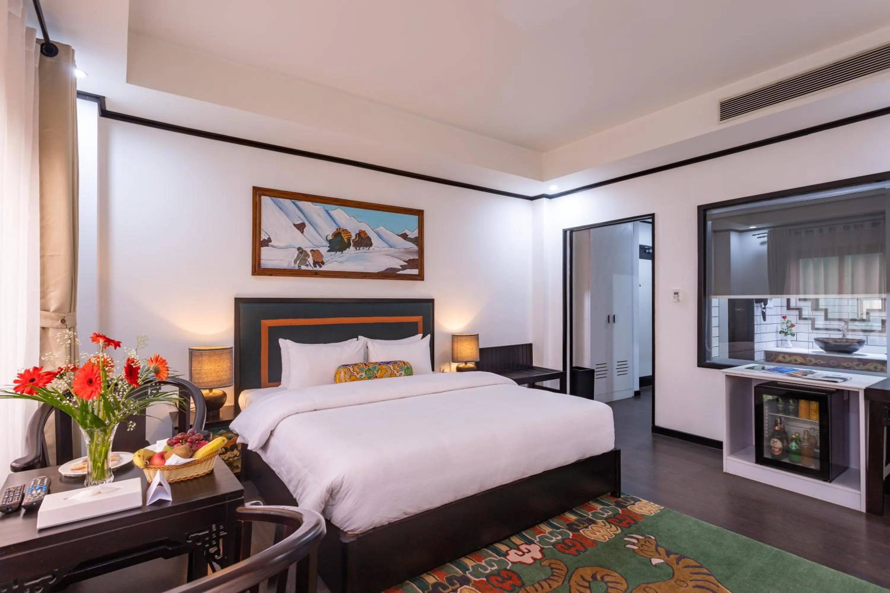 Bedroom, Bed in Hotel Lo Mustang