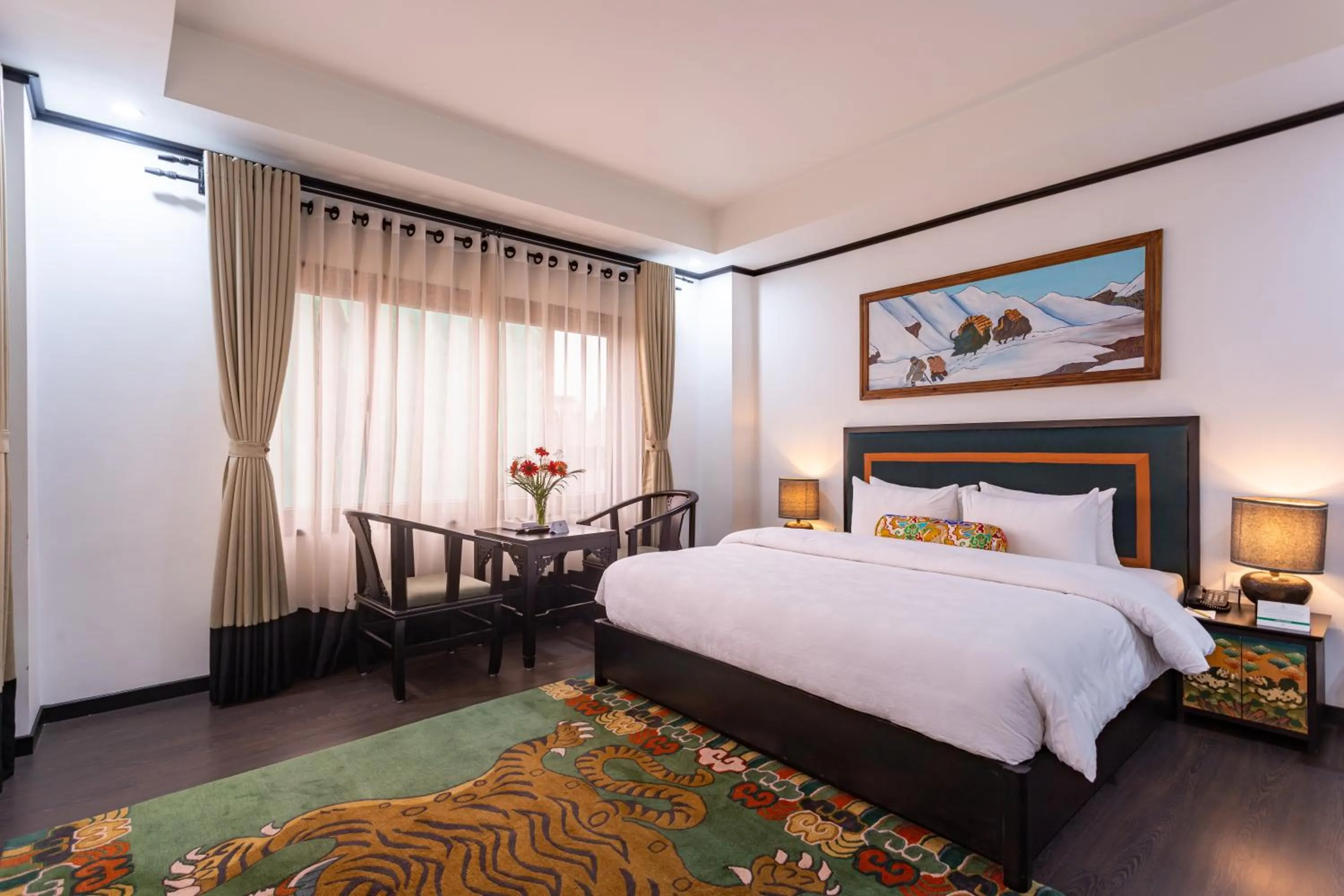 Bedroom, Bed in Hotel Lo Mustang