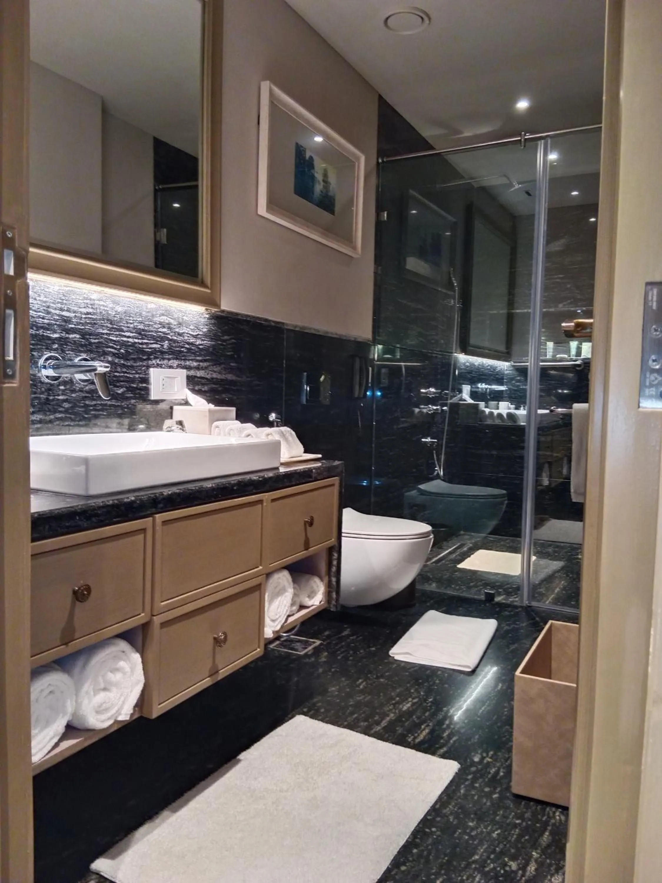 Shower in Mementos by ITC Hotels, Ekaaya, Udaipur