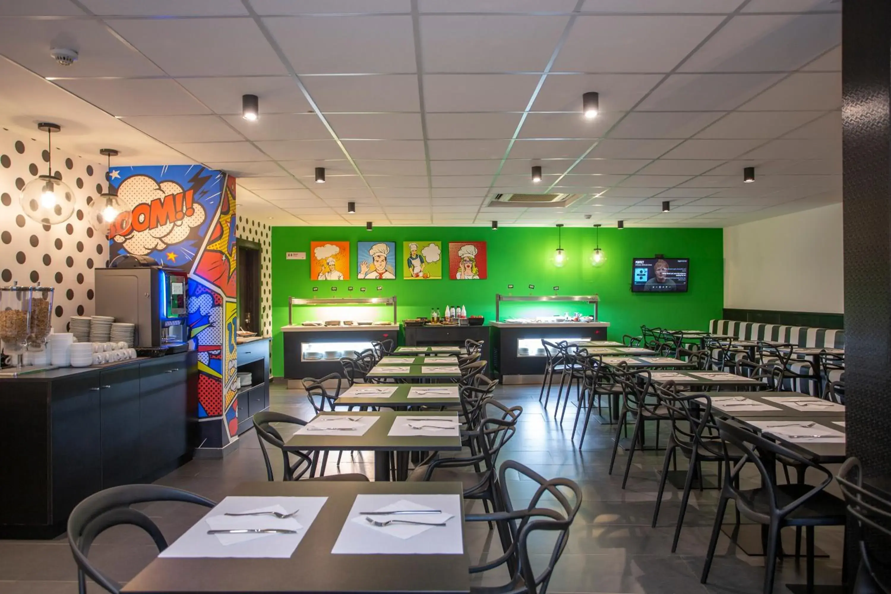 Breakfast in Casual Pop Art Benidorm Breakfast in Casual Pop Art Benidorm