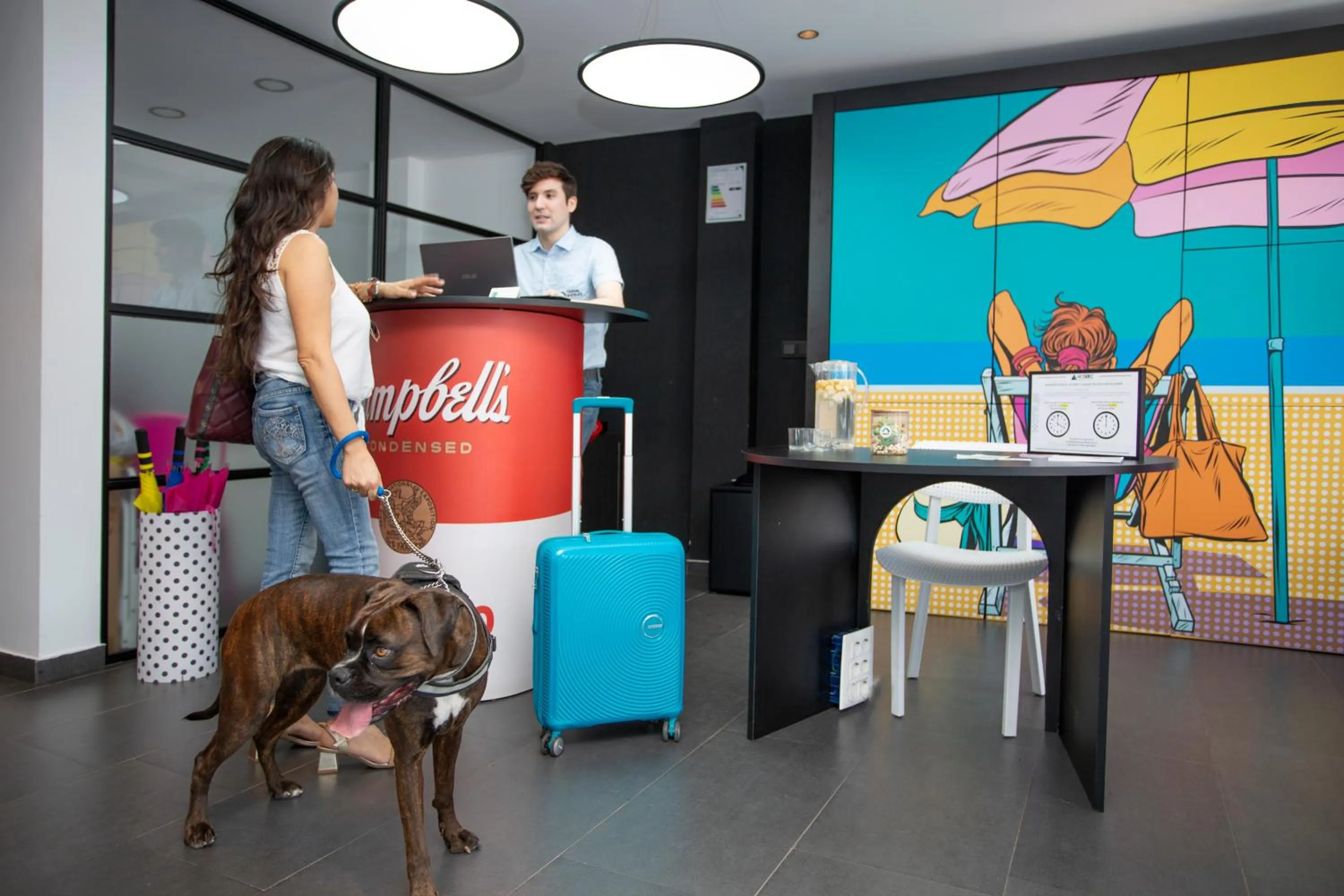 Lobby or reception in Casual Pop Art Benidorm