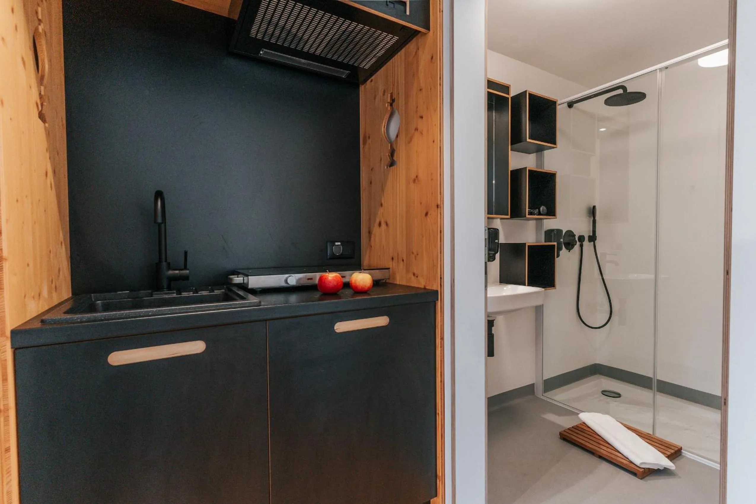 Shower in Eko Glamping Resort Krištof