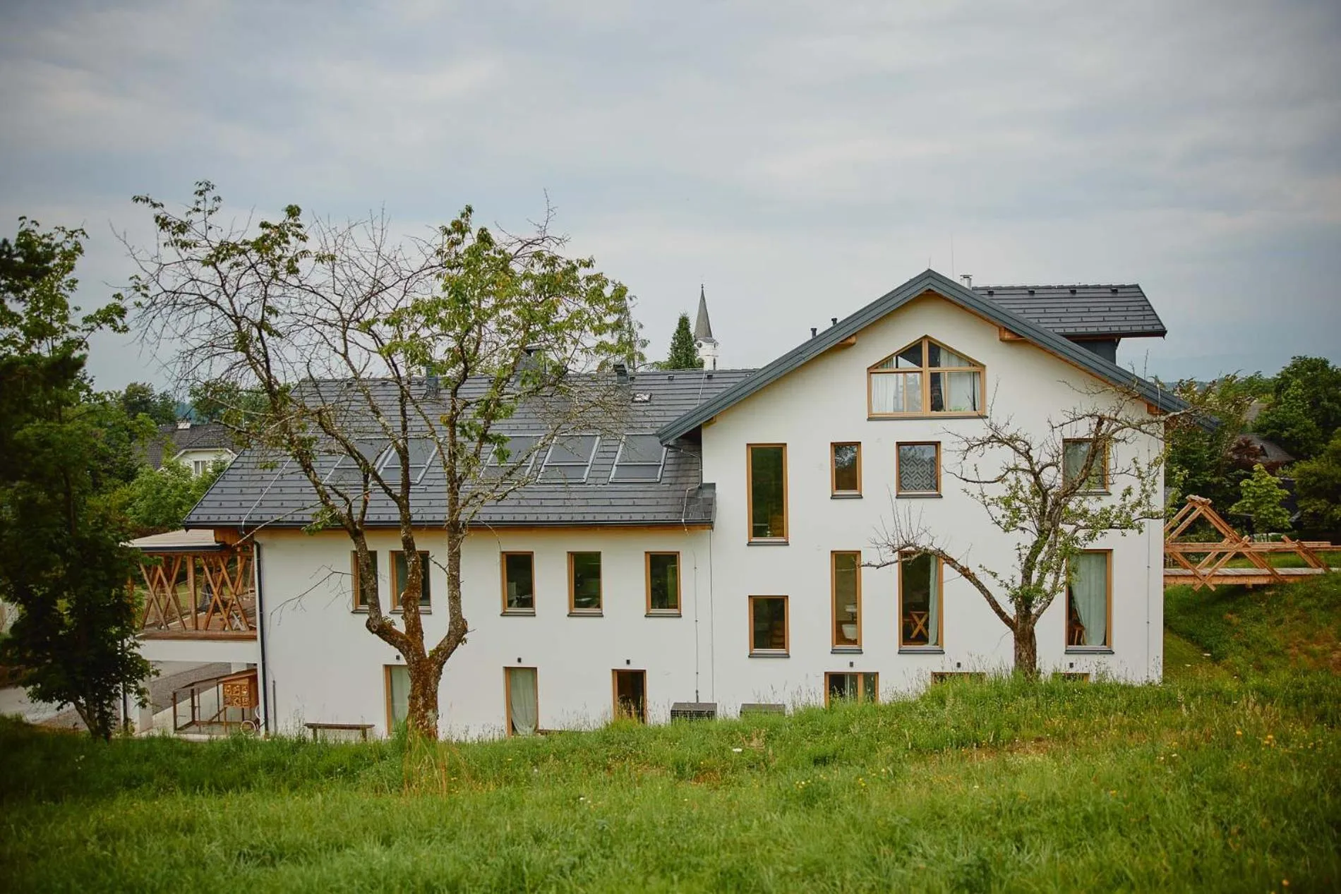 Property building in Eko Glamping Resort Krištof
