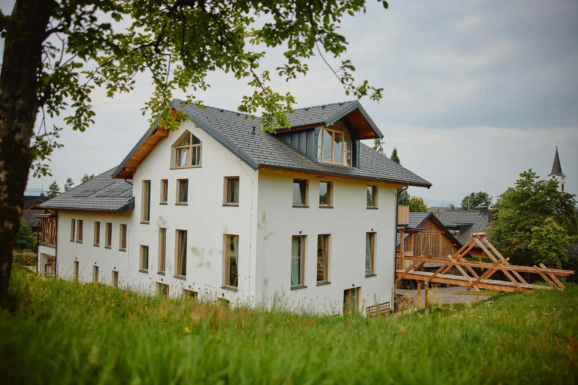 Property building in Eko Glamping Resort Krištof