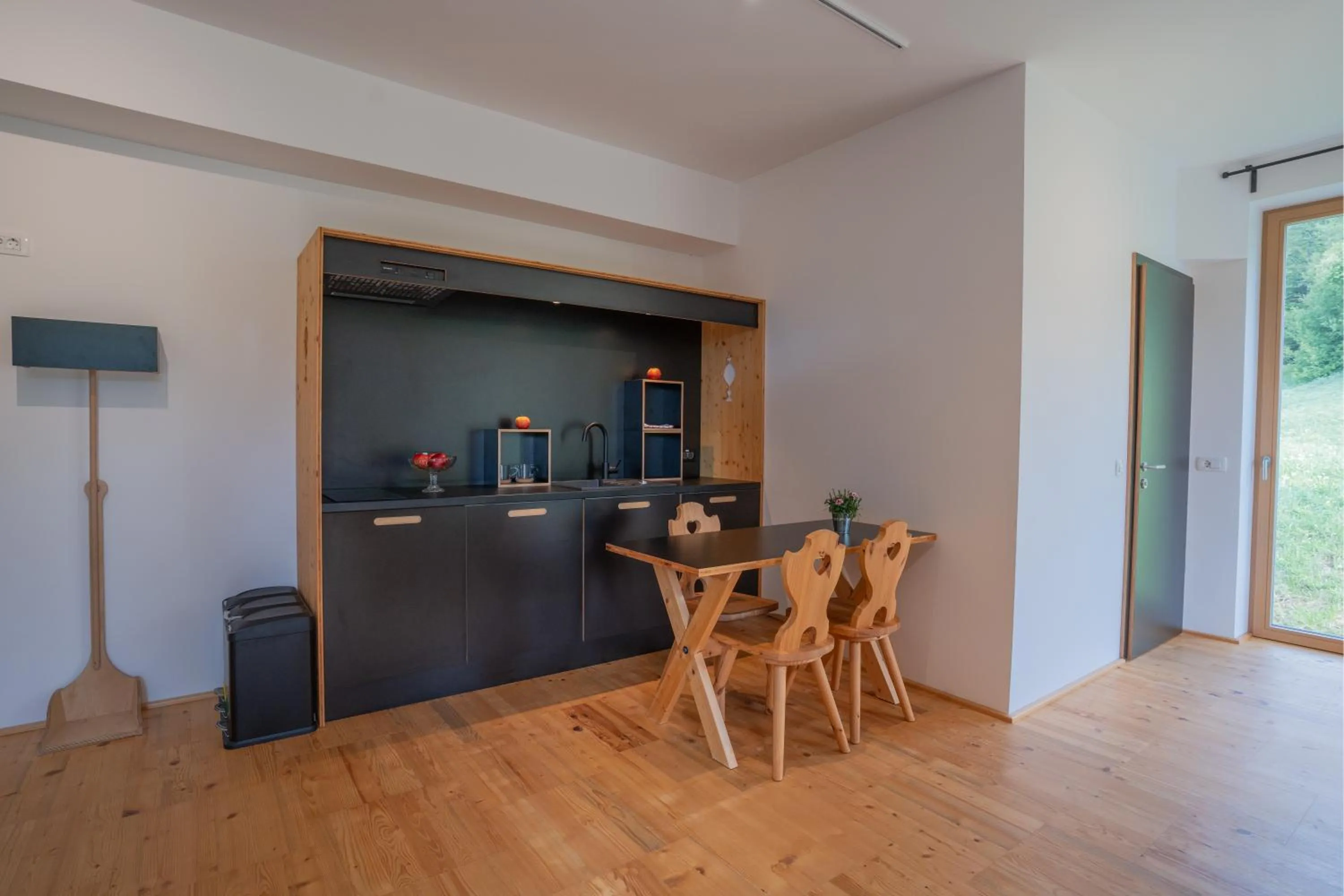 Kitchen or kitchenette in Eko Glamping Resort Krištof