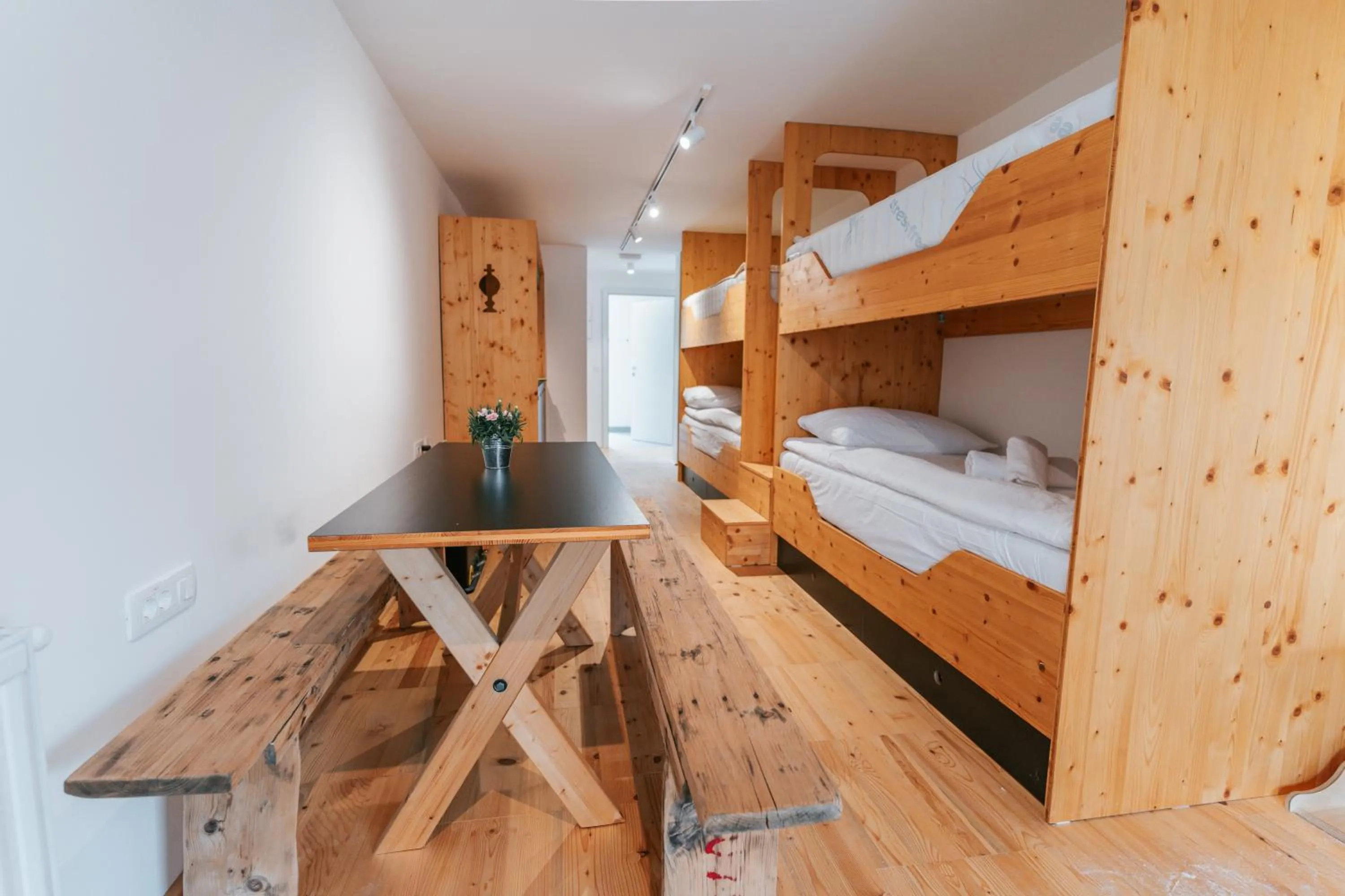 Bed in Eko Glamping Resort Krištof