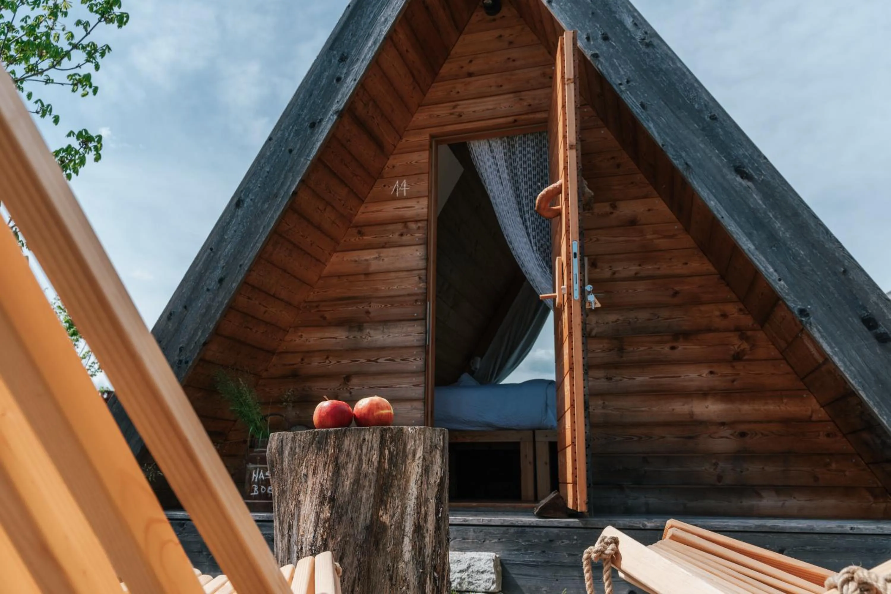 Garden in Eko Glamping Resort Krištof