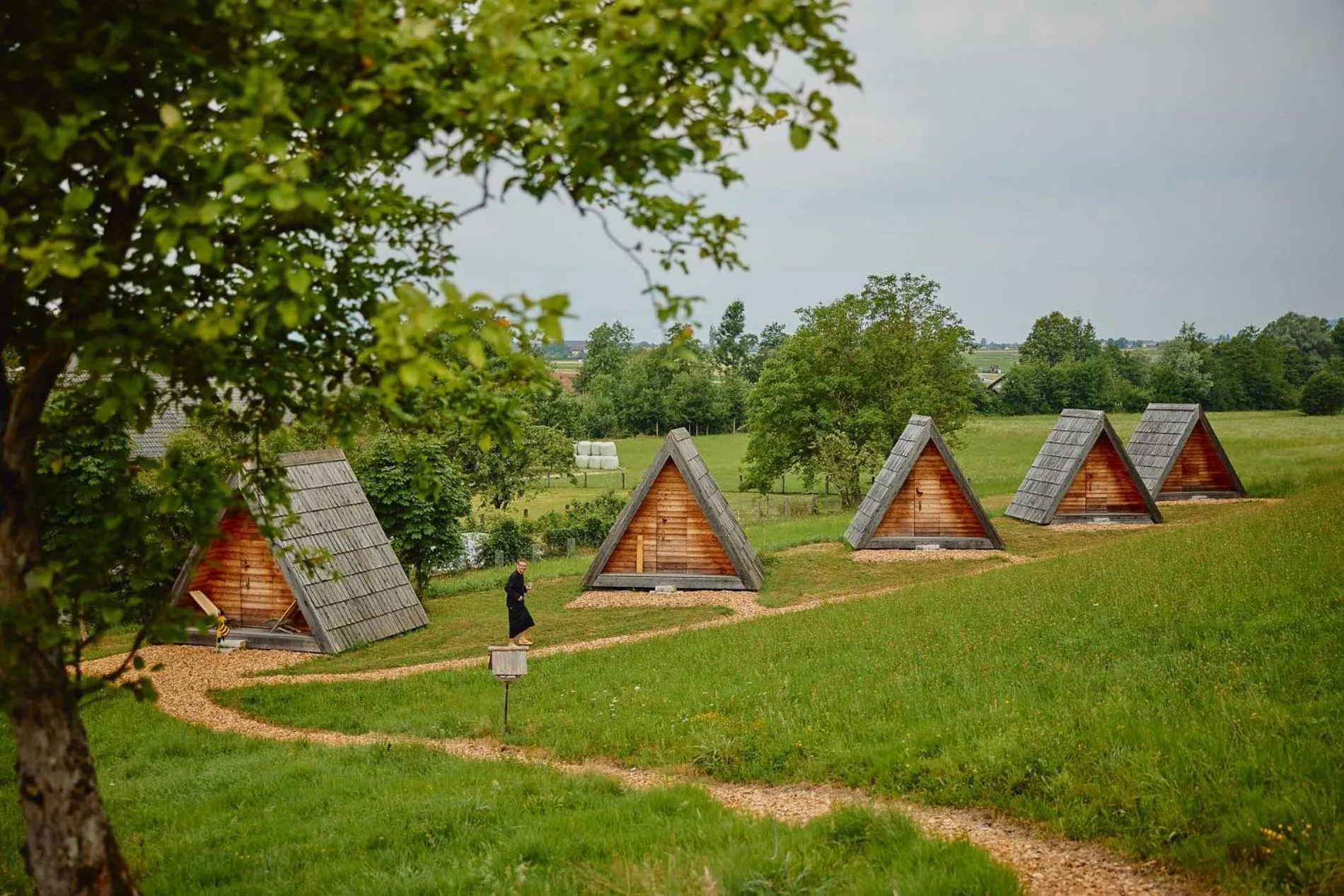 Natural landscape in Eko Glamping Resort Krištof