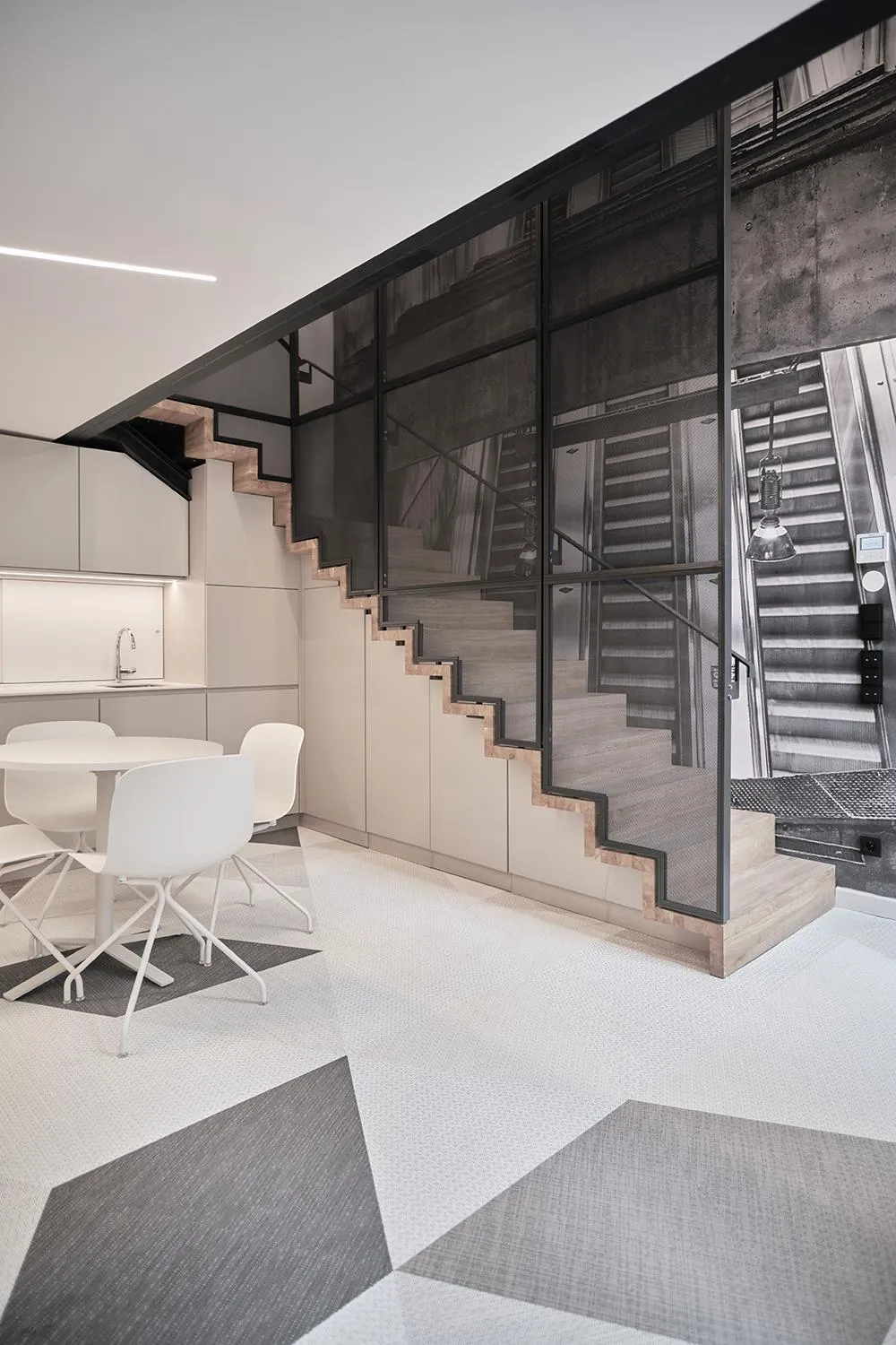 Living room in Fesh Lofts