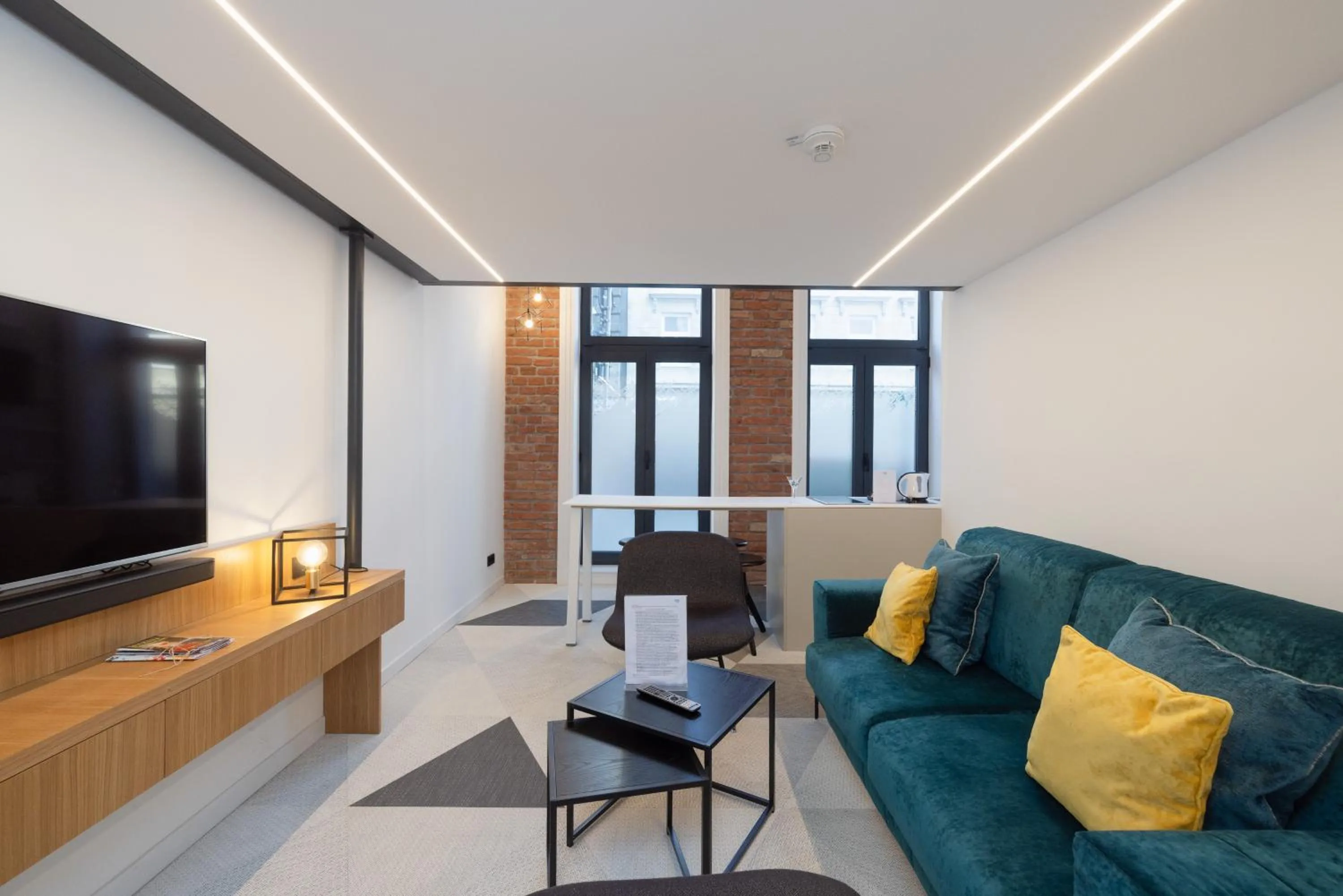 Living room in Fesh Lofts