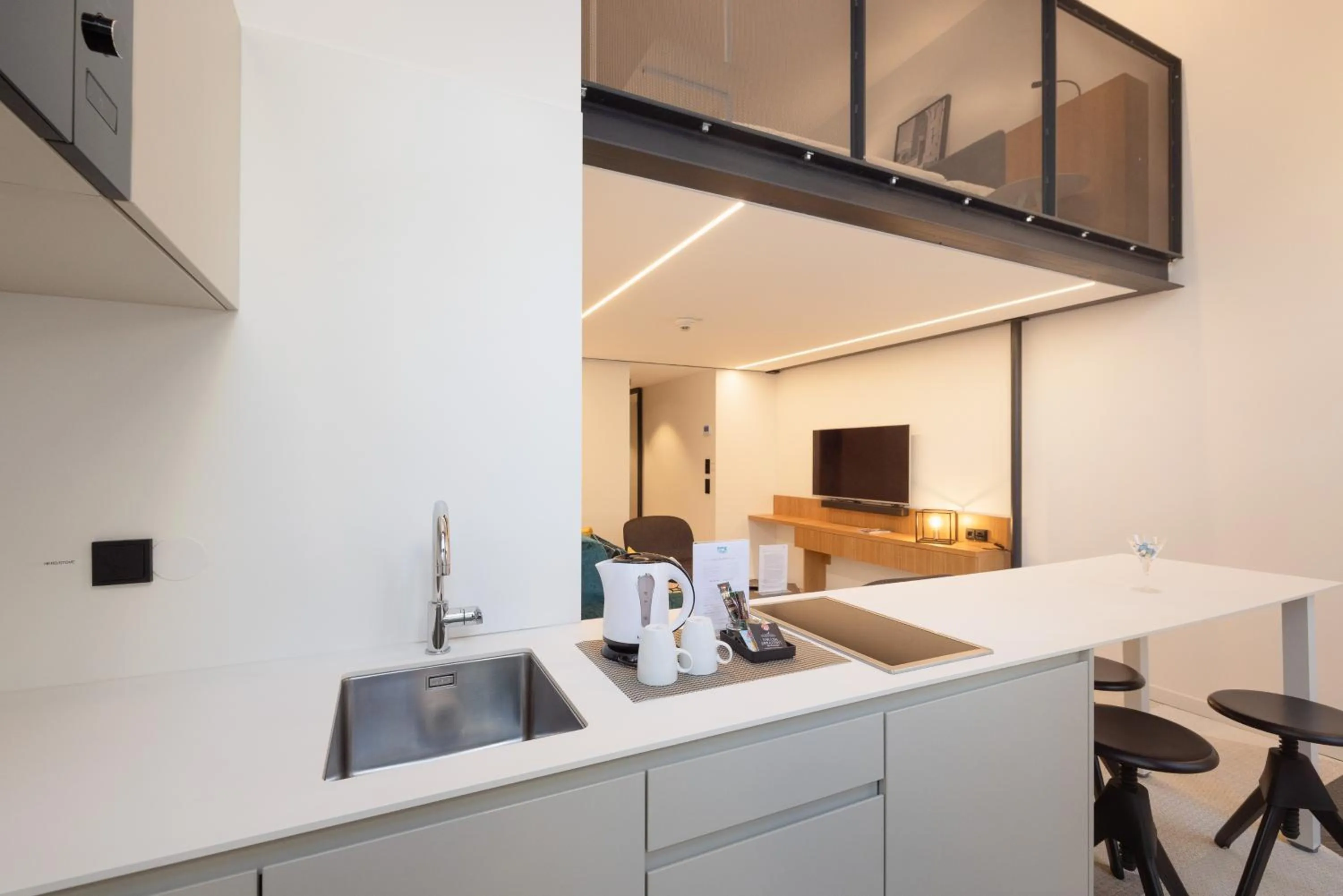 Kitchen or kitchenette in Fesh Lofts