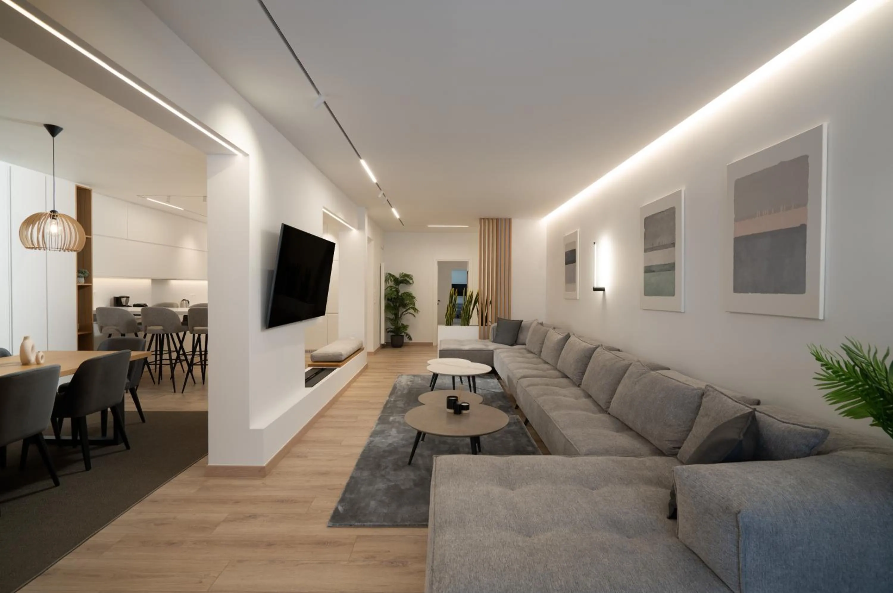 TV and multimedia in Kolonaki Upscale 4 bedroom Luxury Apartment