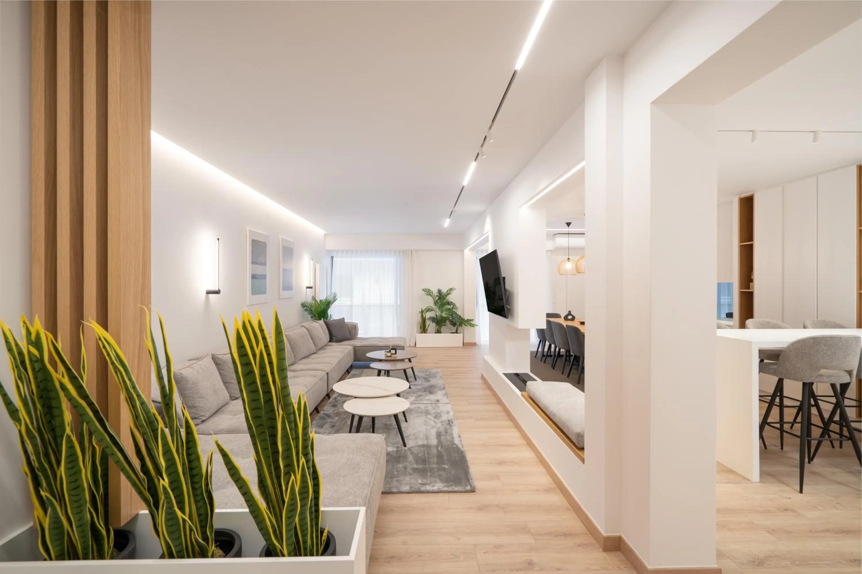 Living room in Kolonaki Upscale 4 bedroom Luxury Apartment