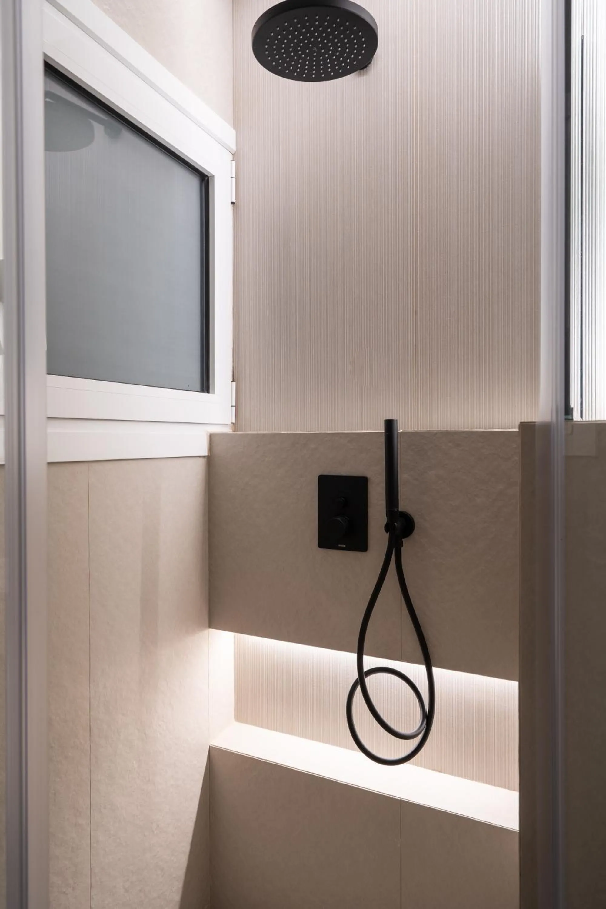Shower in Kolonaki Upscale 4 bedroom Luxury Apartment