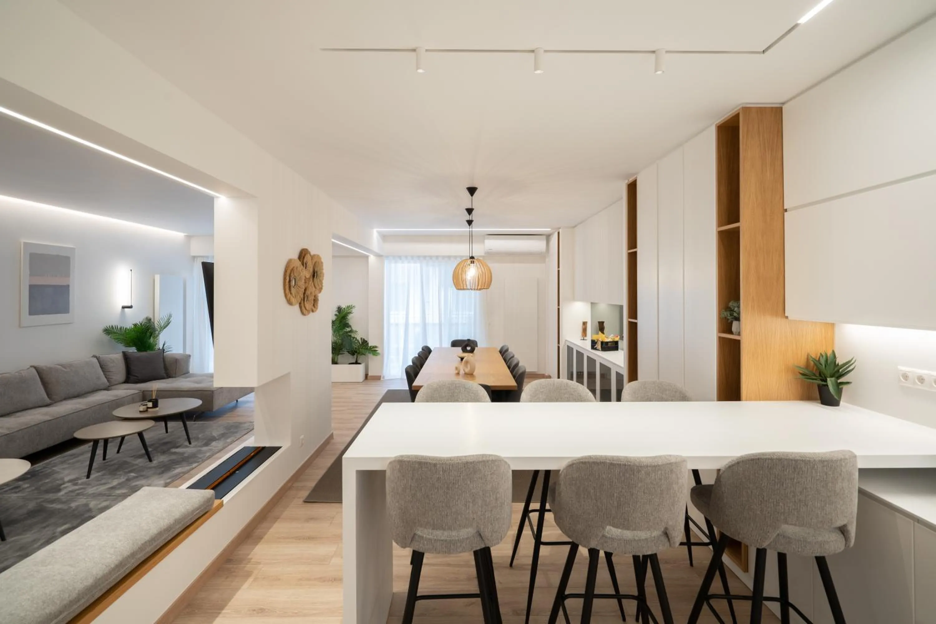 Living room in Kolonaki Upscale 4 bedroom Luxury Apartment