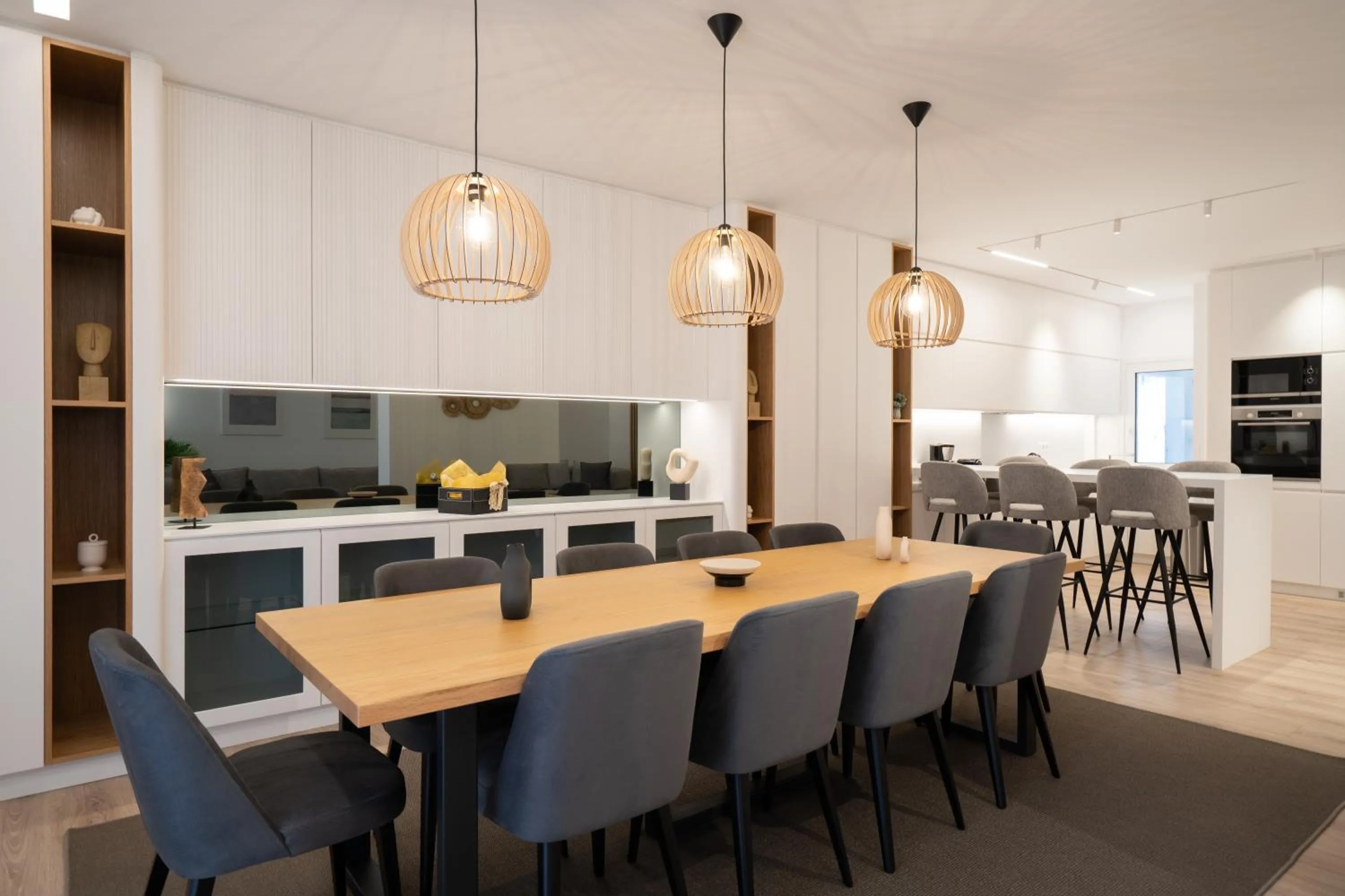 Dining area in Kolonaki Upscale 4 bedroom Luxury Apartment