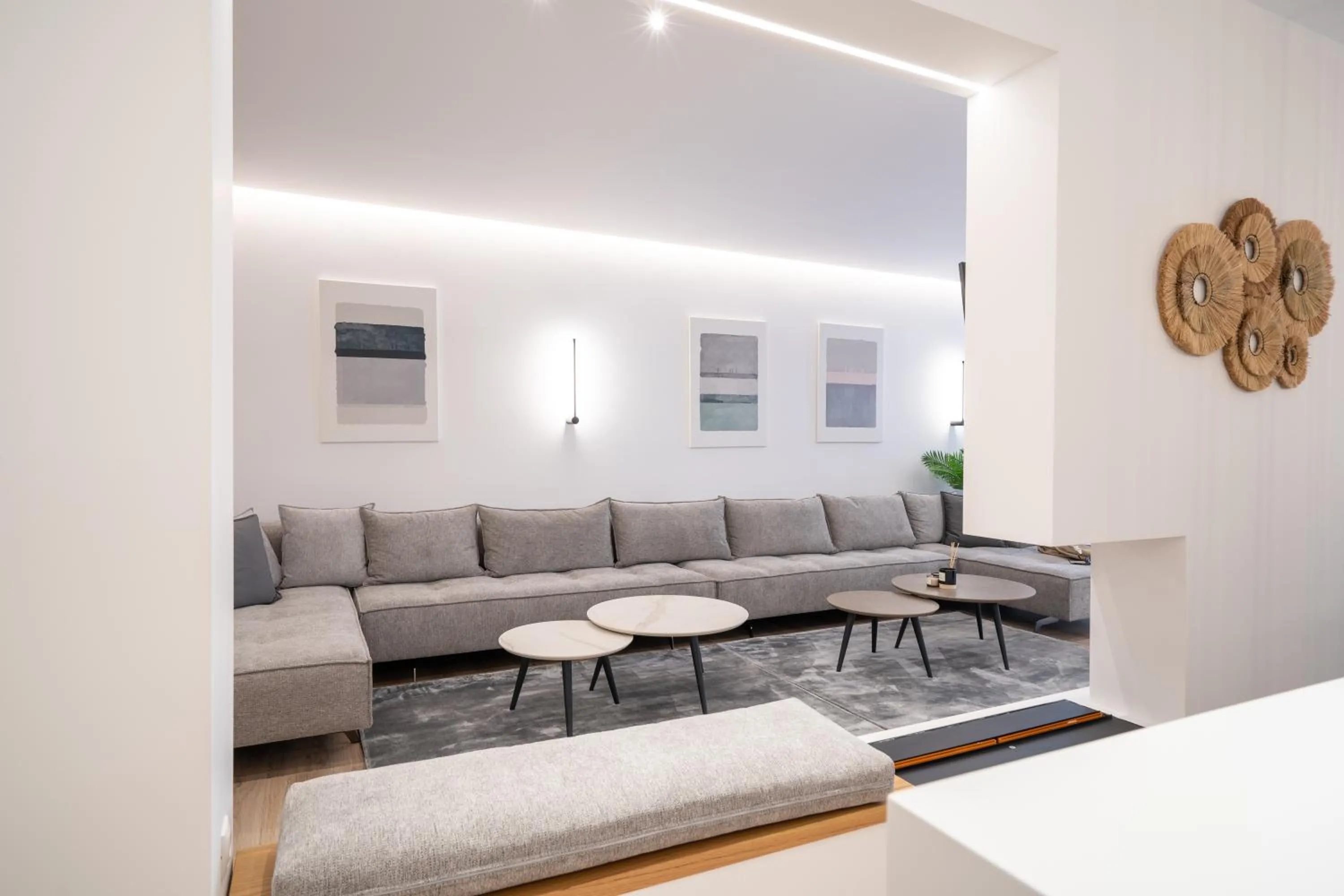 Living room in Kolonaki Upscale 4 bedroom Luxury Apartment