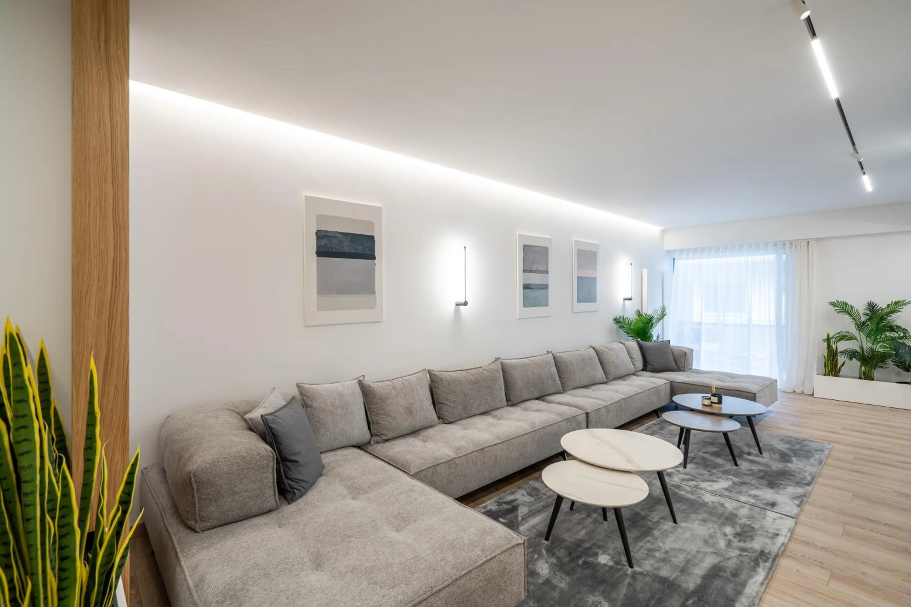 Living room in Kolonaki Upscale 4 bedroom Luxury Apartment