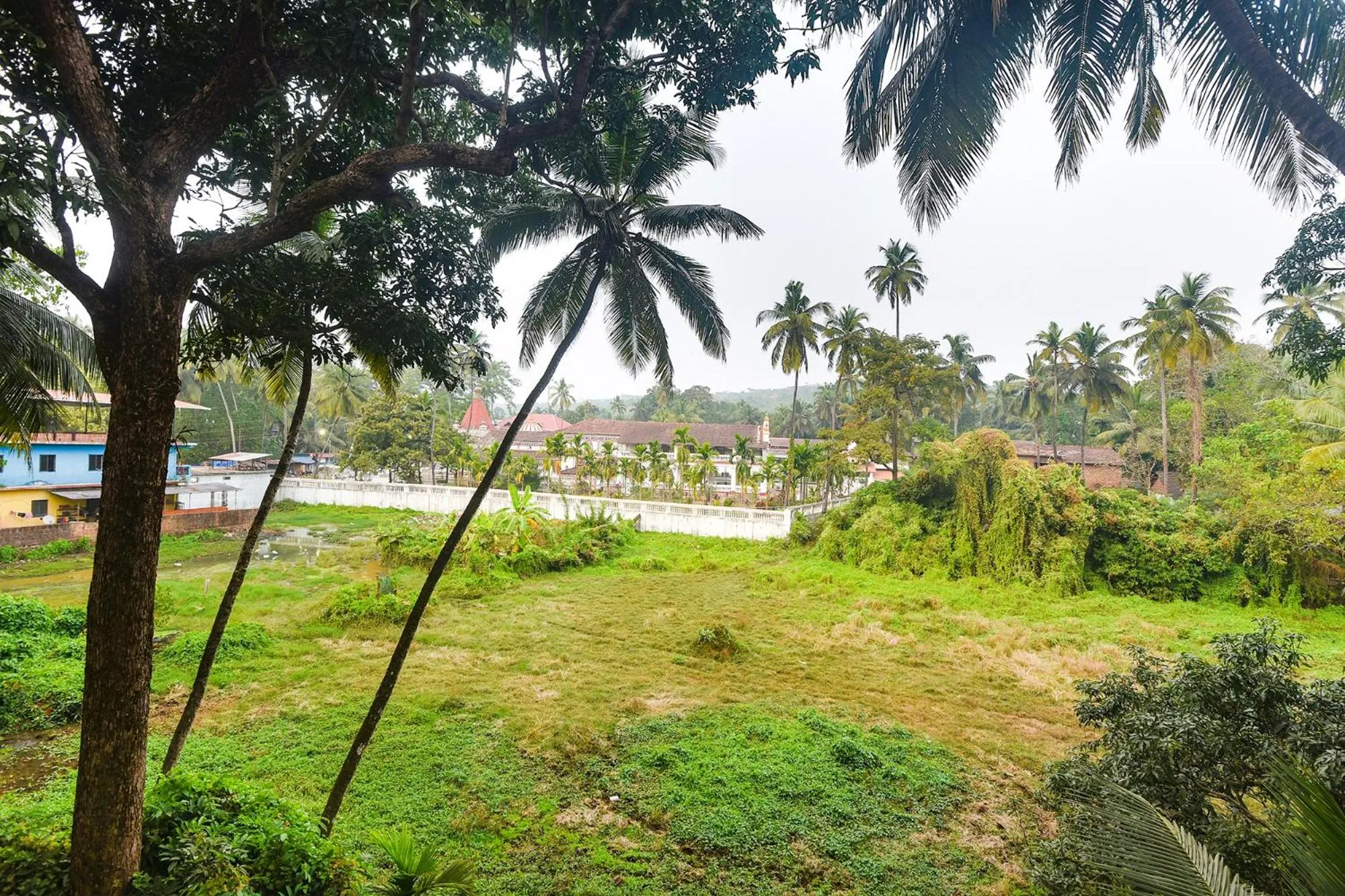 Garden view in Via MA Homes - Nr Morjim Beach