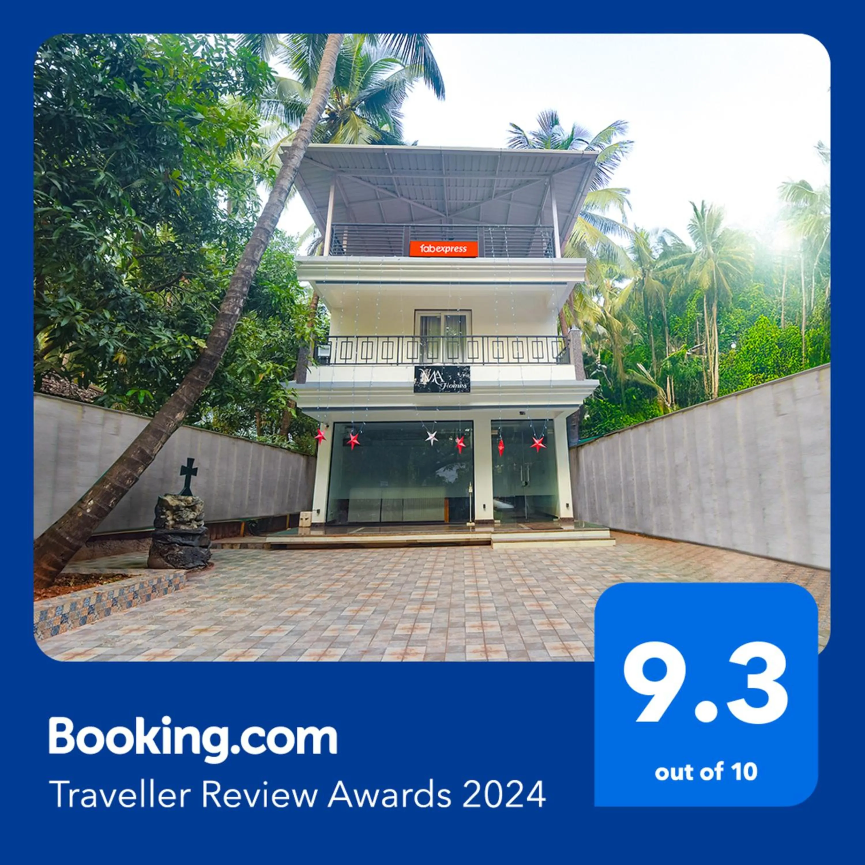 Facade/entrance in Via MA Homes - Nr Morjim Beach