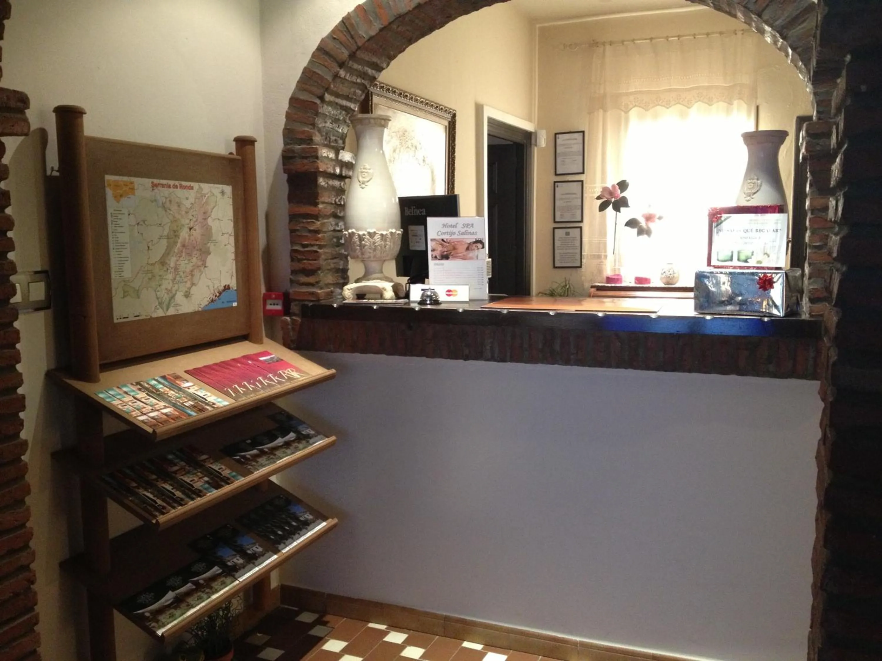 Lobby or reception in Cortijo Salinas