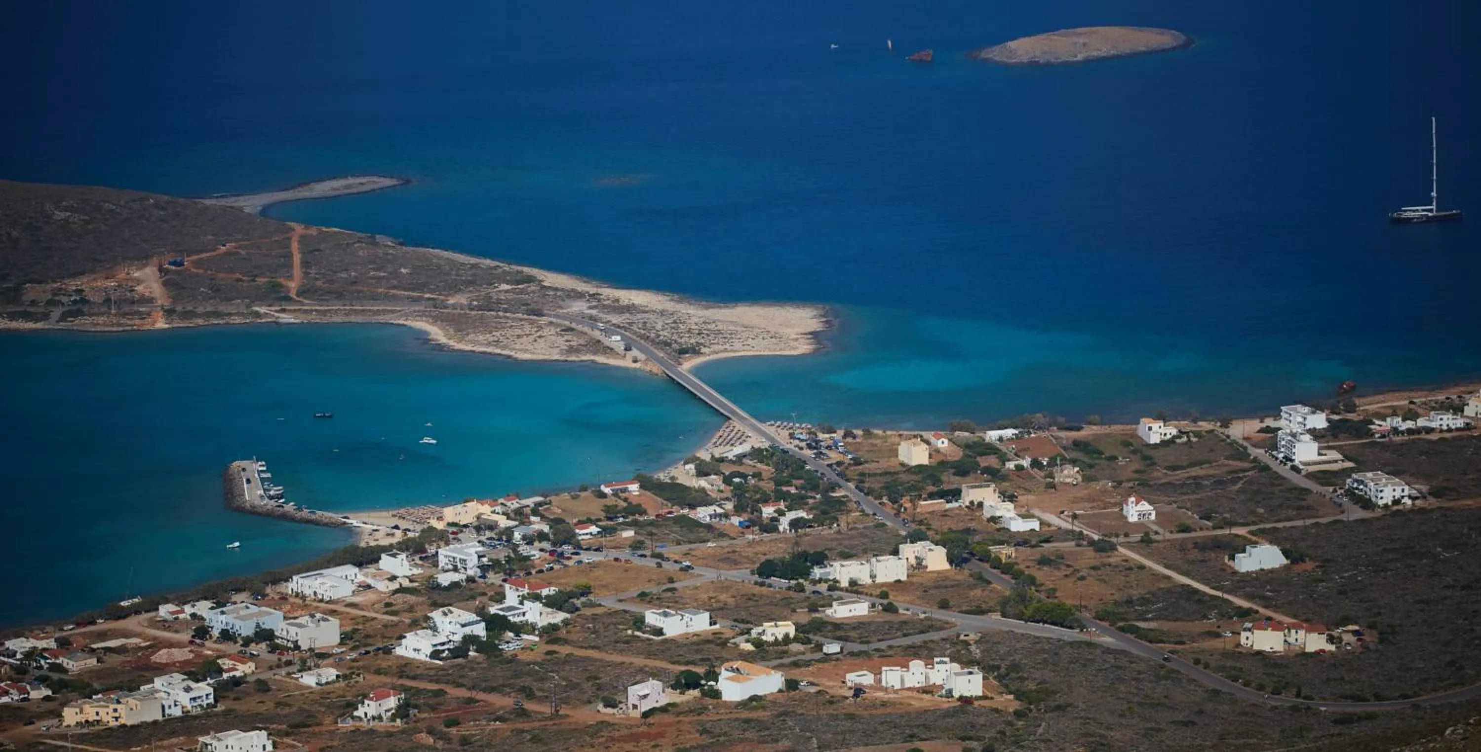Natural landscape in Eden Kythira