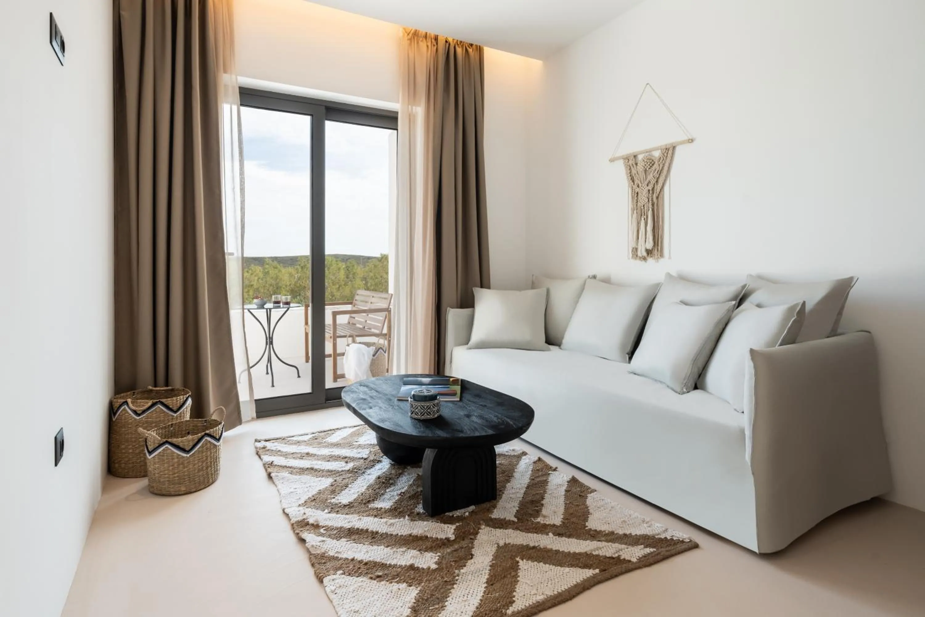 Living room in Eden Kythira