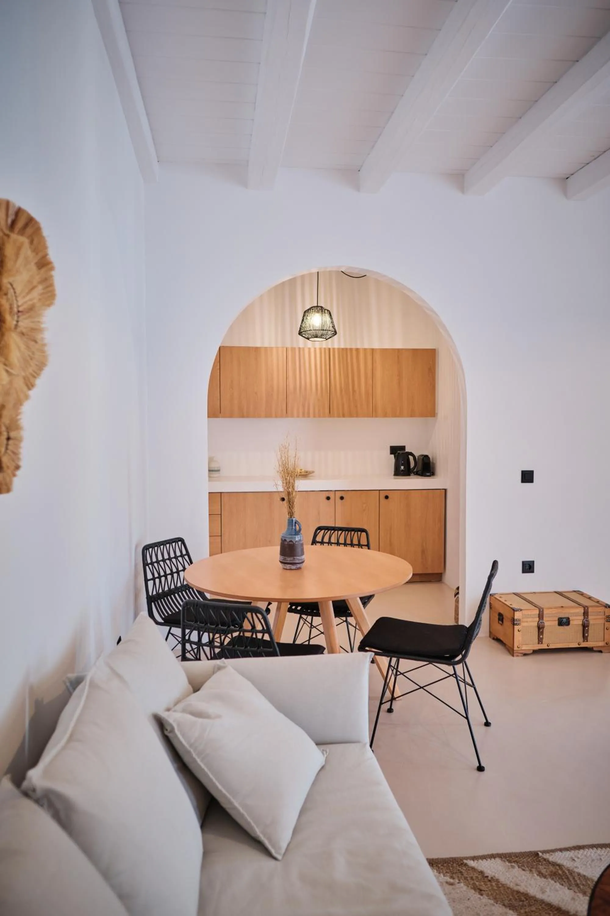 Seating area in Eden Kythira