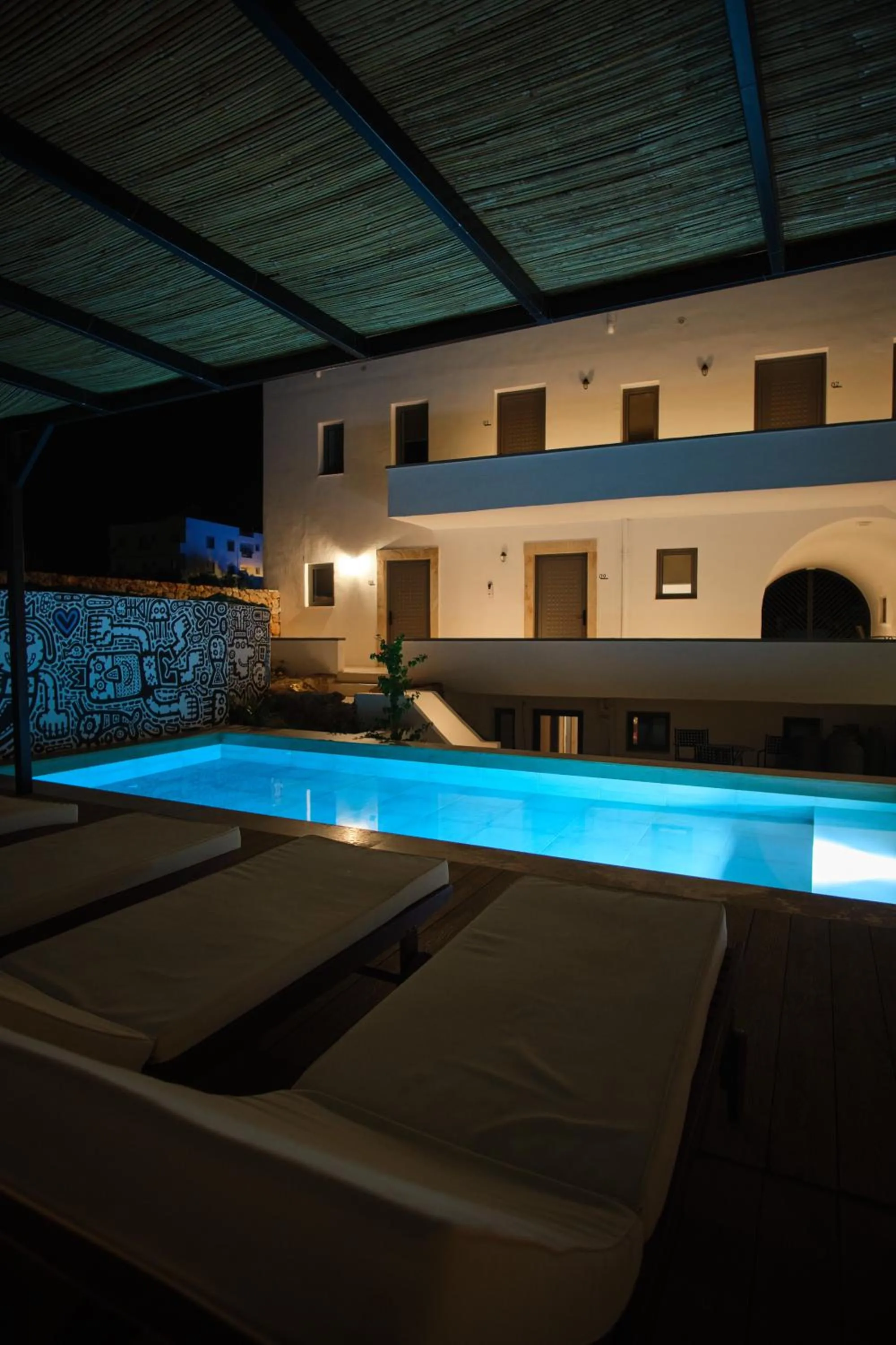 Swimming pool in Eden Kythira