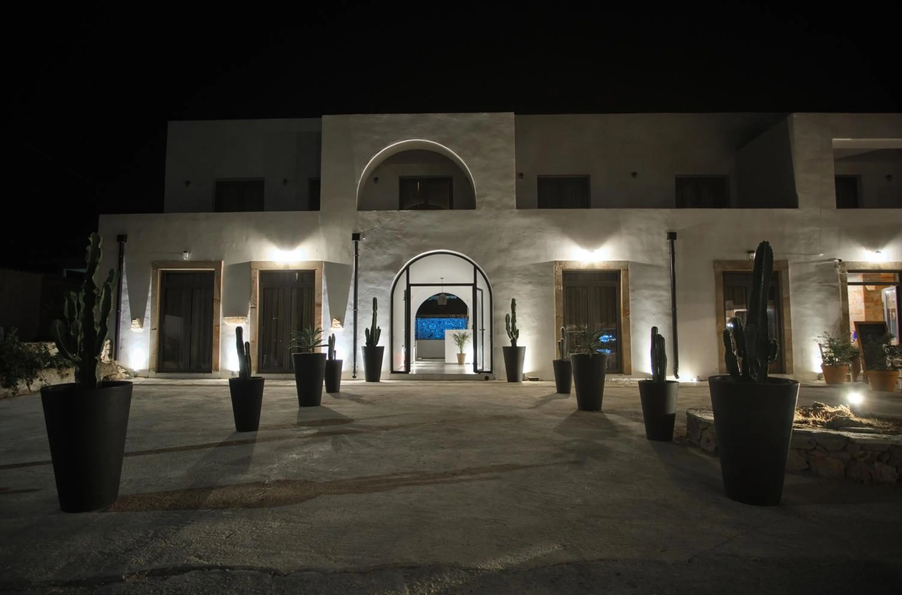 Facade/entrance in Eden Kythira