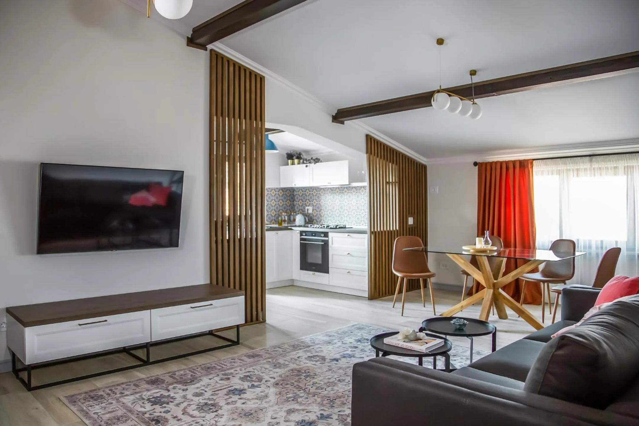 Living room in First Apartments