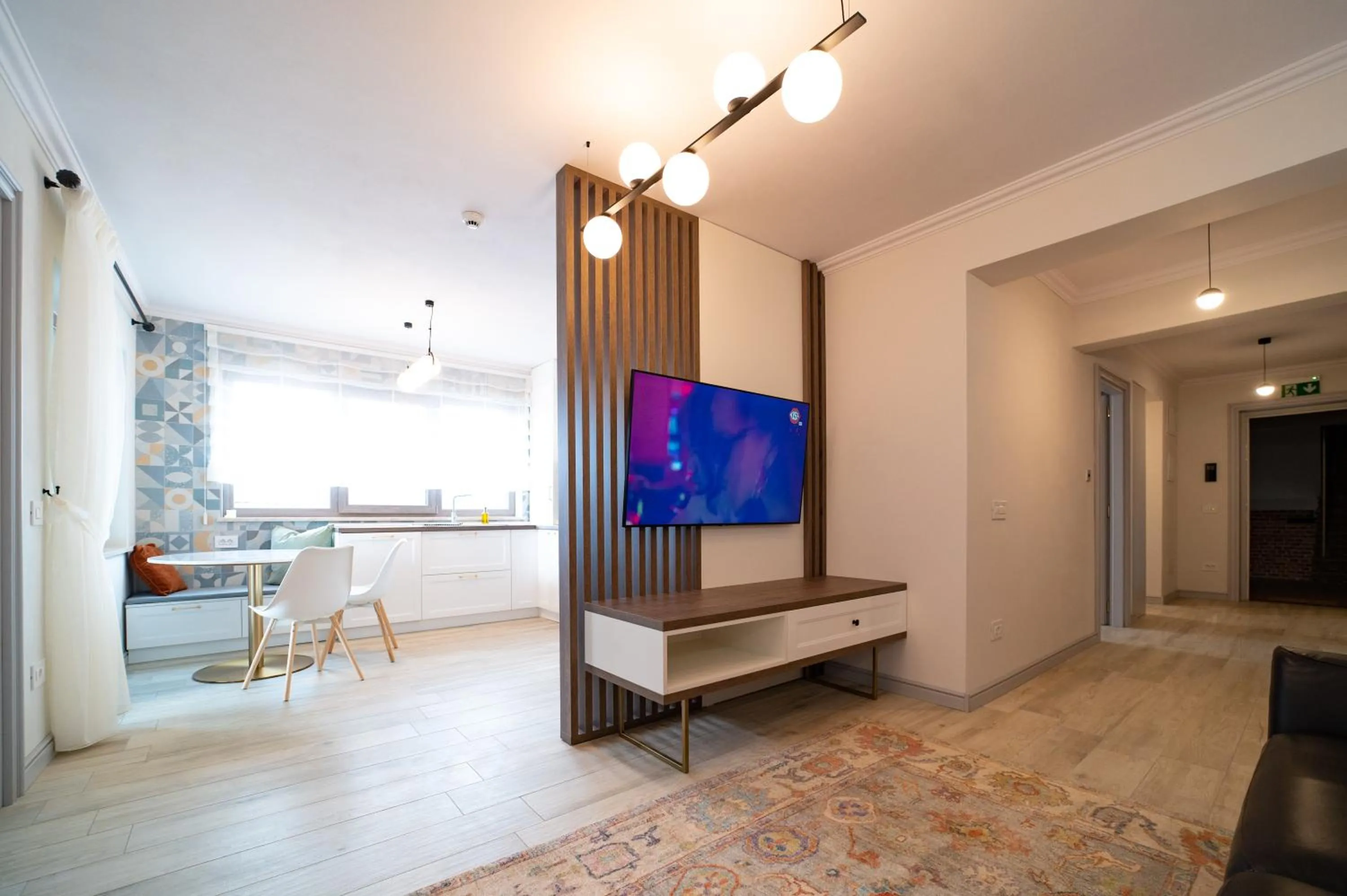 Living room in First Apartments