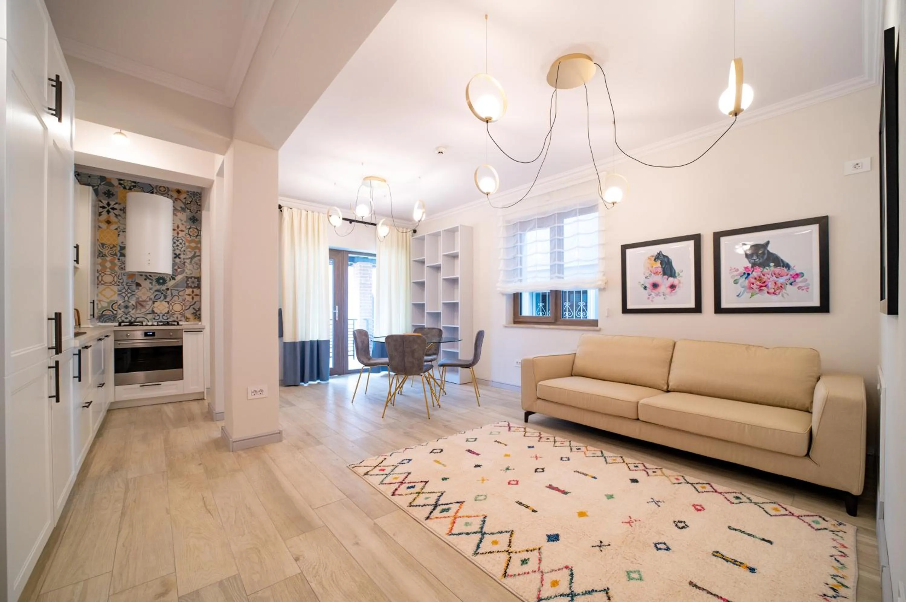Living room in First Apartments